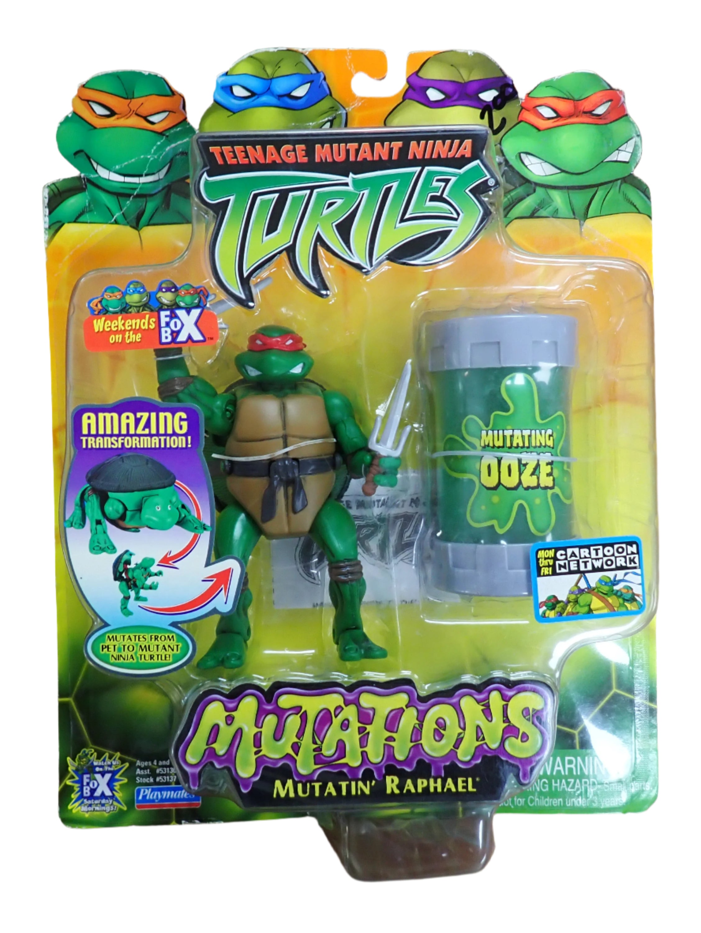 Mutatin' Raphael - 2003 Playmates [IN BOX]