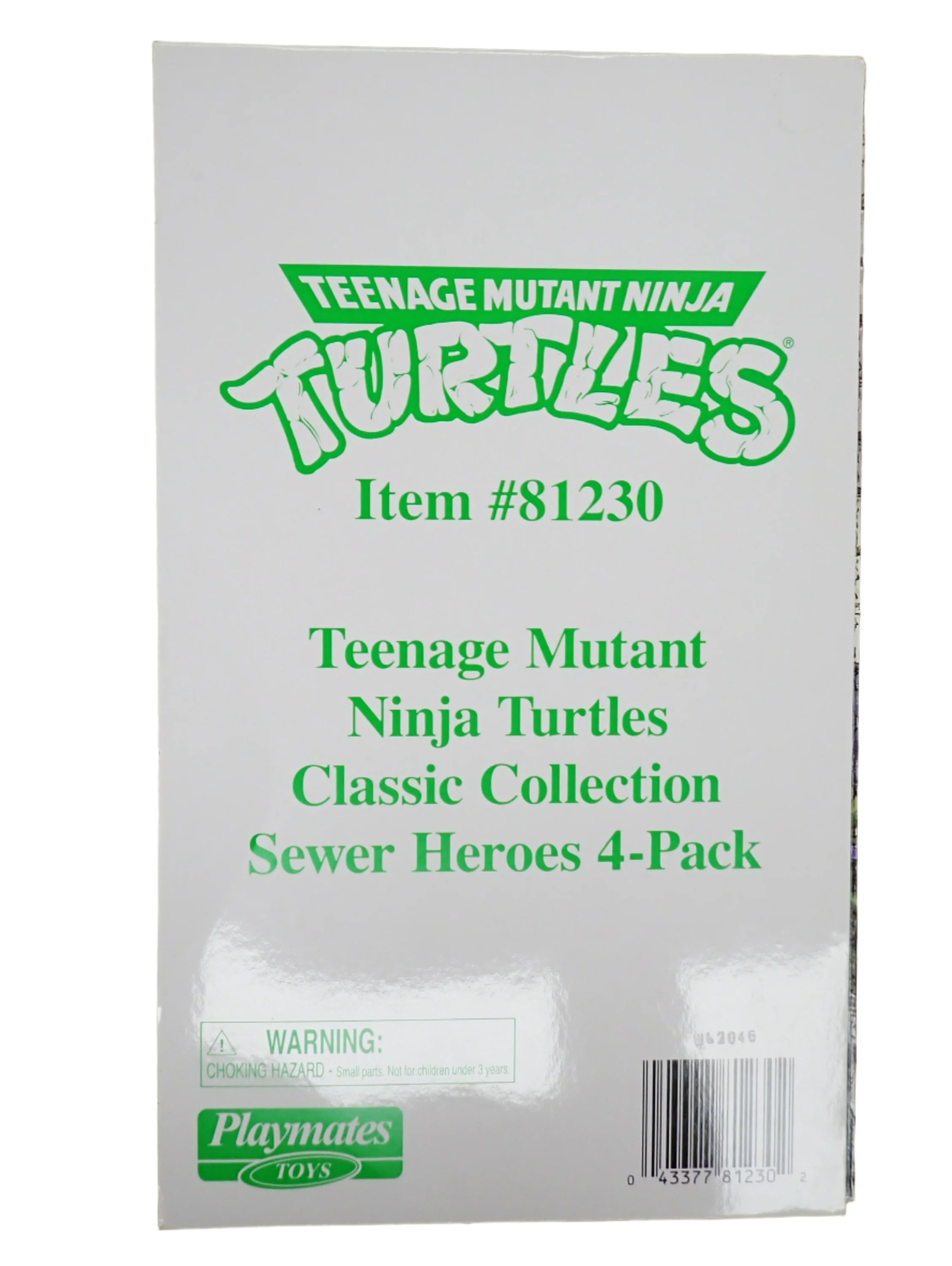 TMNT Classic Collection Sewer Heroes 4-Pack - 2022 [IN BOX]