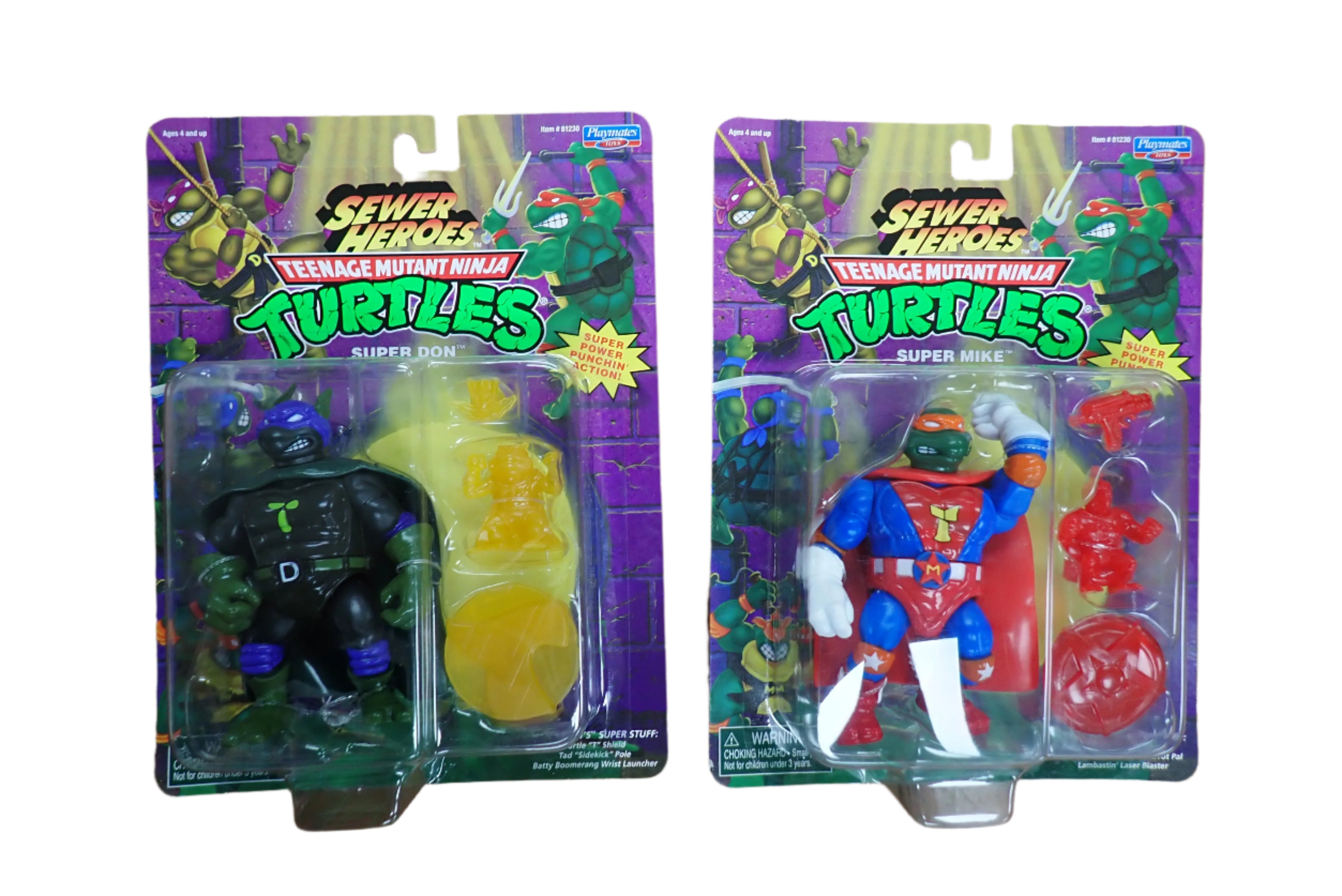 TMNT Classic Collection Sewer Heroes 4-Pack - 2022 [IN BOX]
