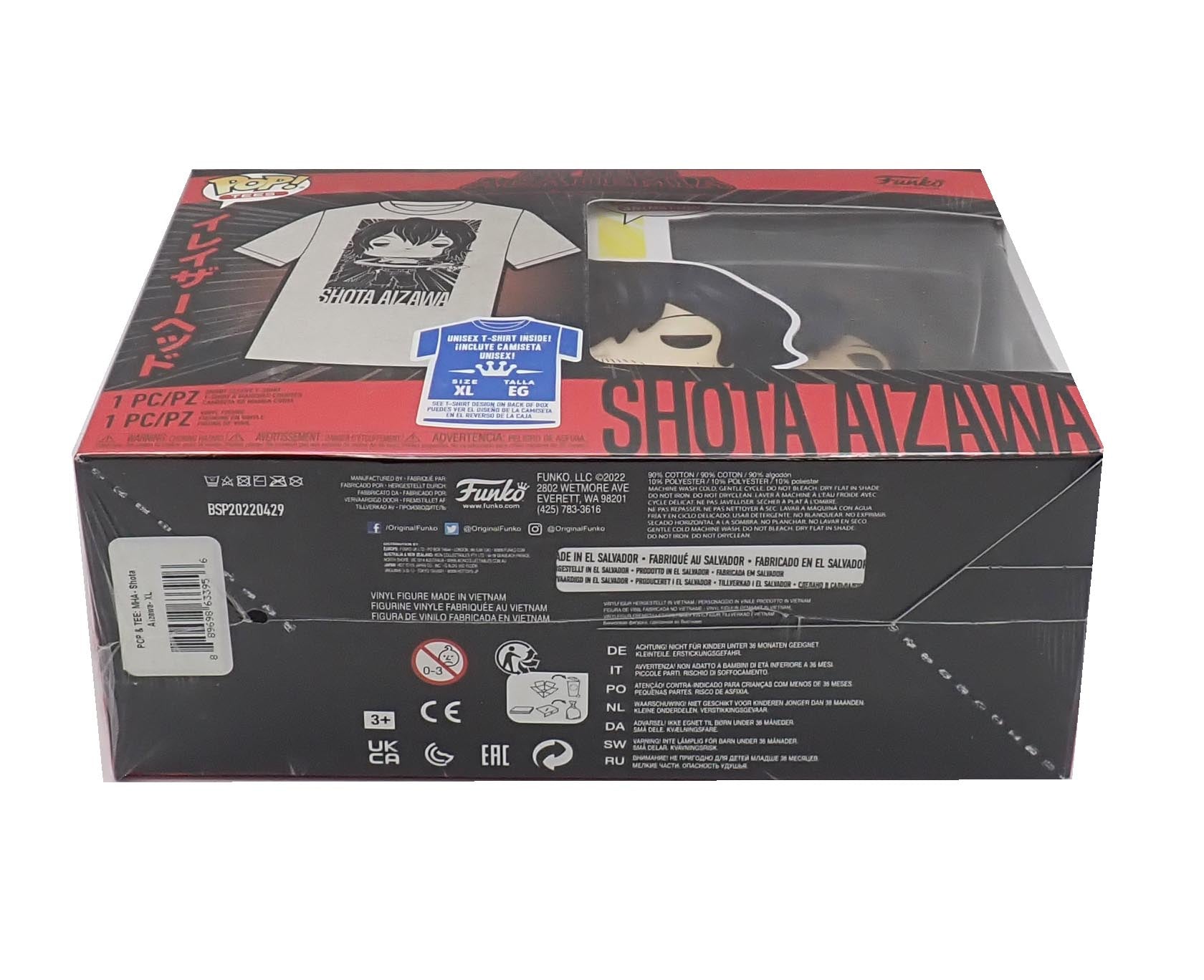 Shota Aizawa - POP! Figure & T-Shirt