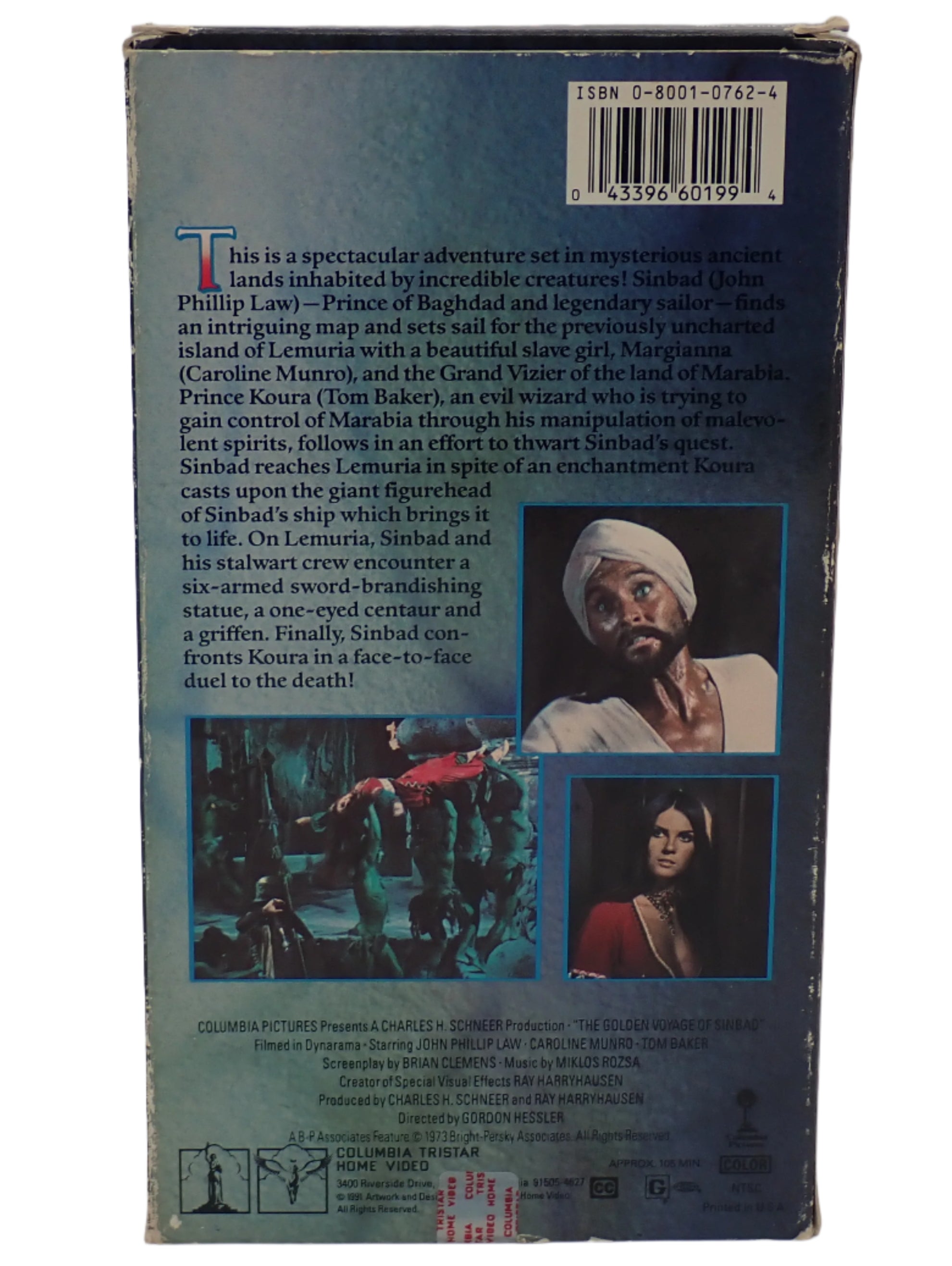 The Golden Voyage of Sinbad - VHS