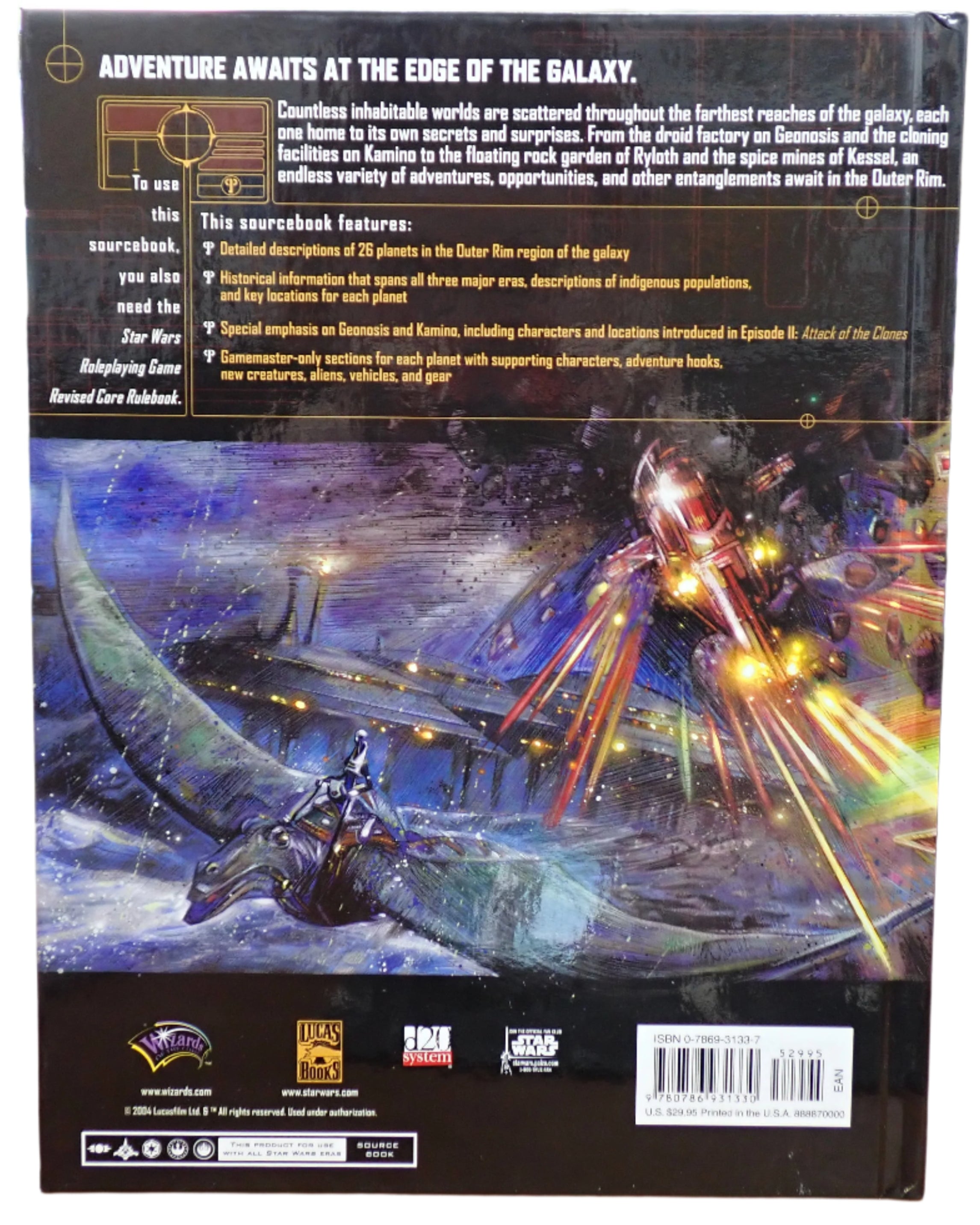 Star Wars: Geonosis and the Outer Rim Worlds [USED]