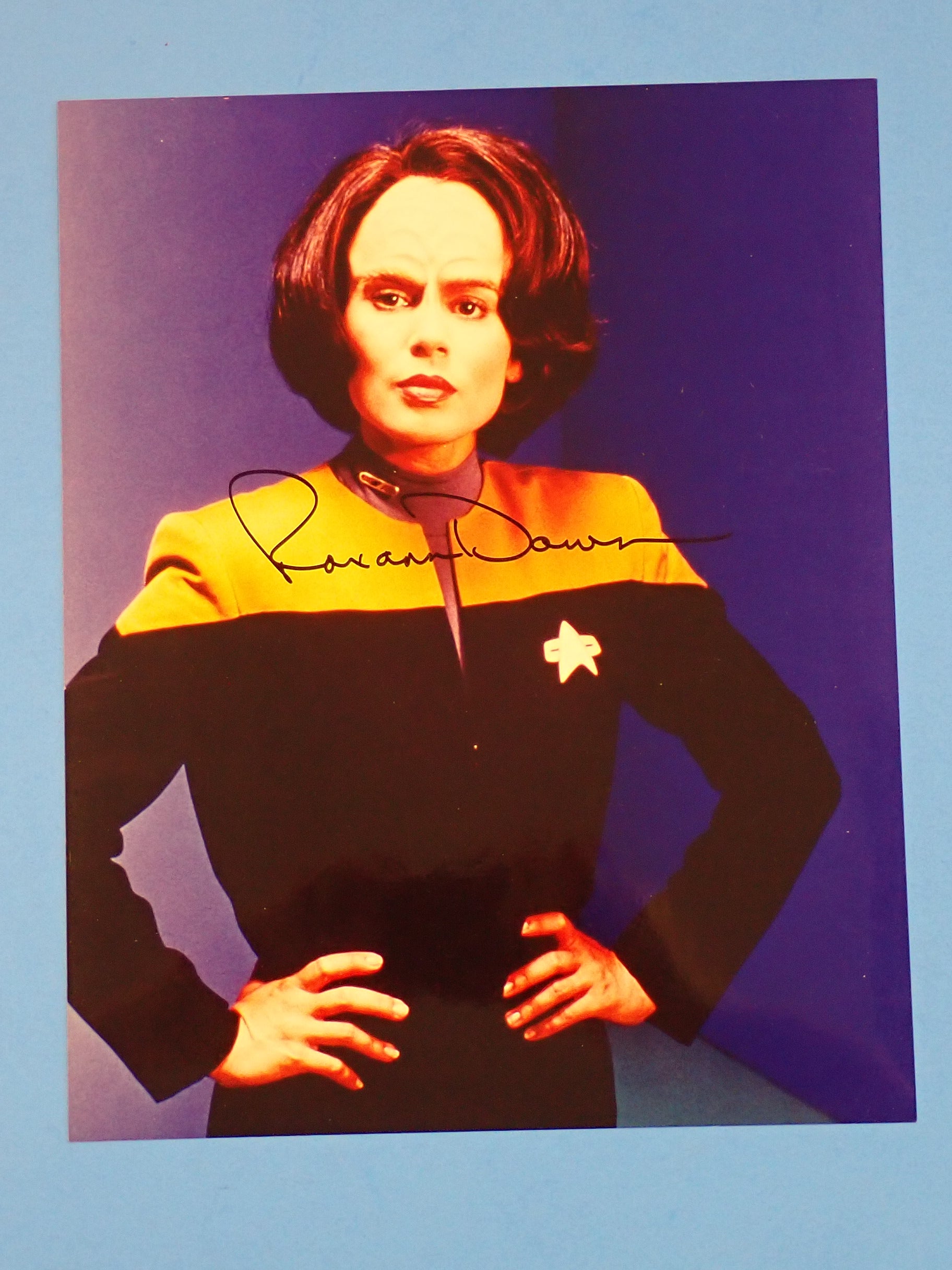 Roxanne Dawson (Star Trek: Voyager) Signed Portrait w/o COA