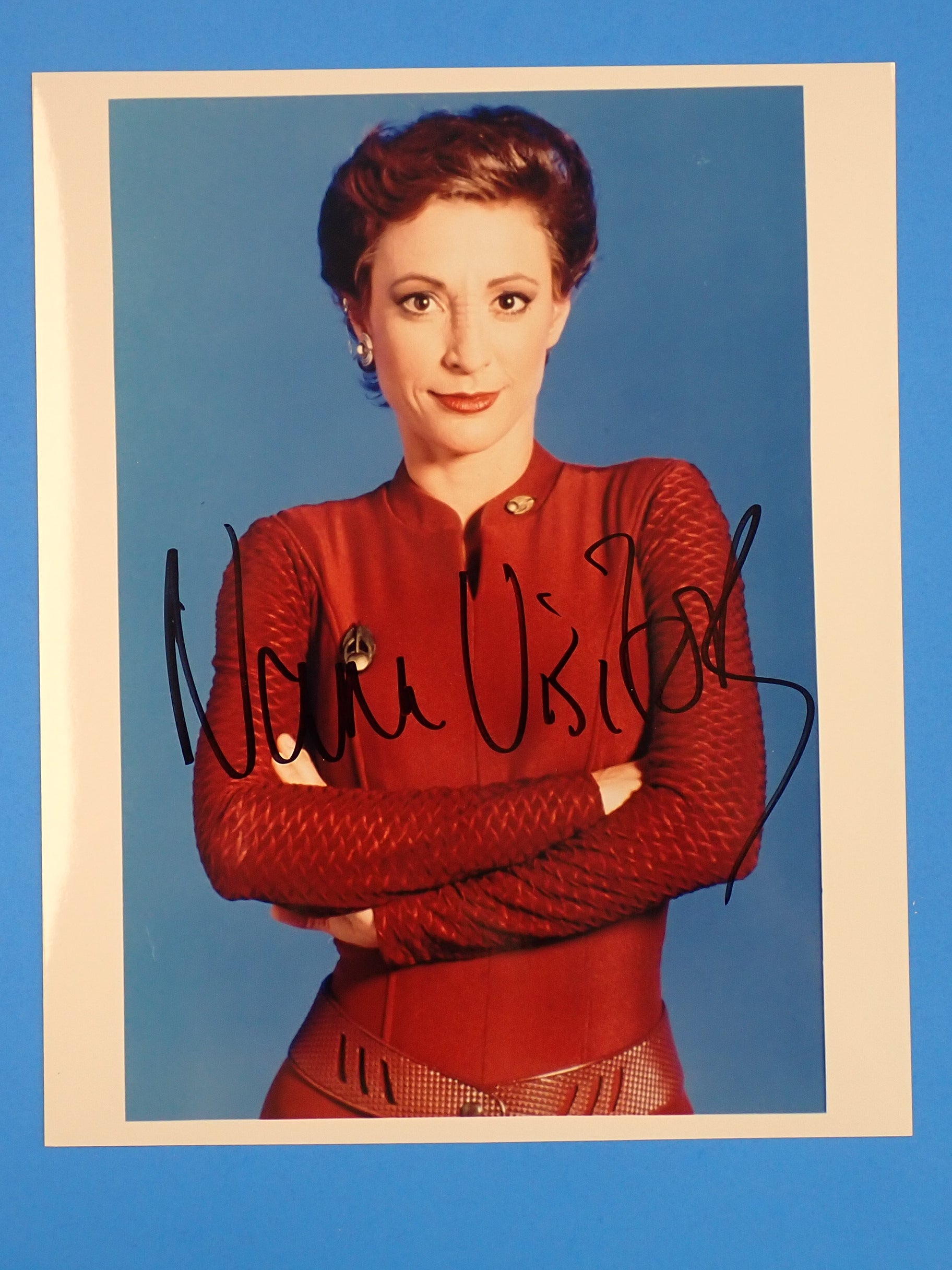 Nana Visitor (Star Trek: Deep Space Nine) Signed Portrait w/o COA