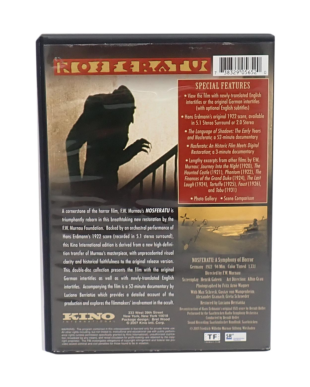 Nosferatu (1922) - DVD (Pre-Owned)