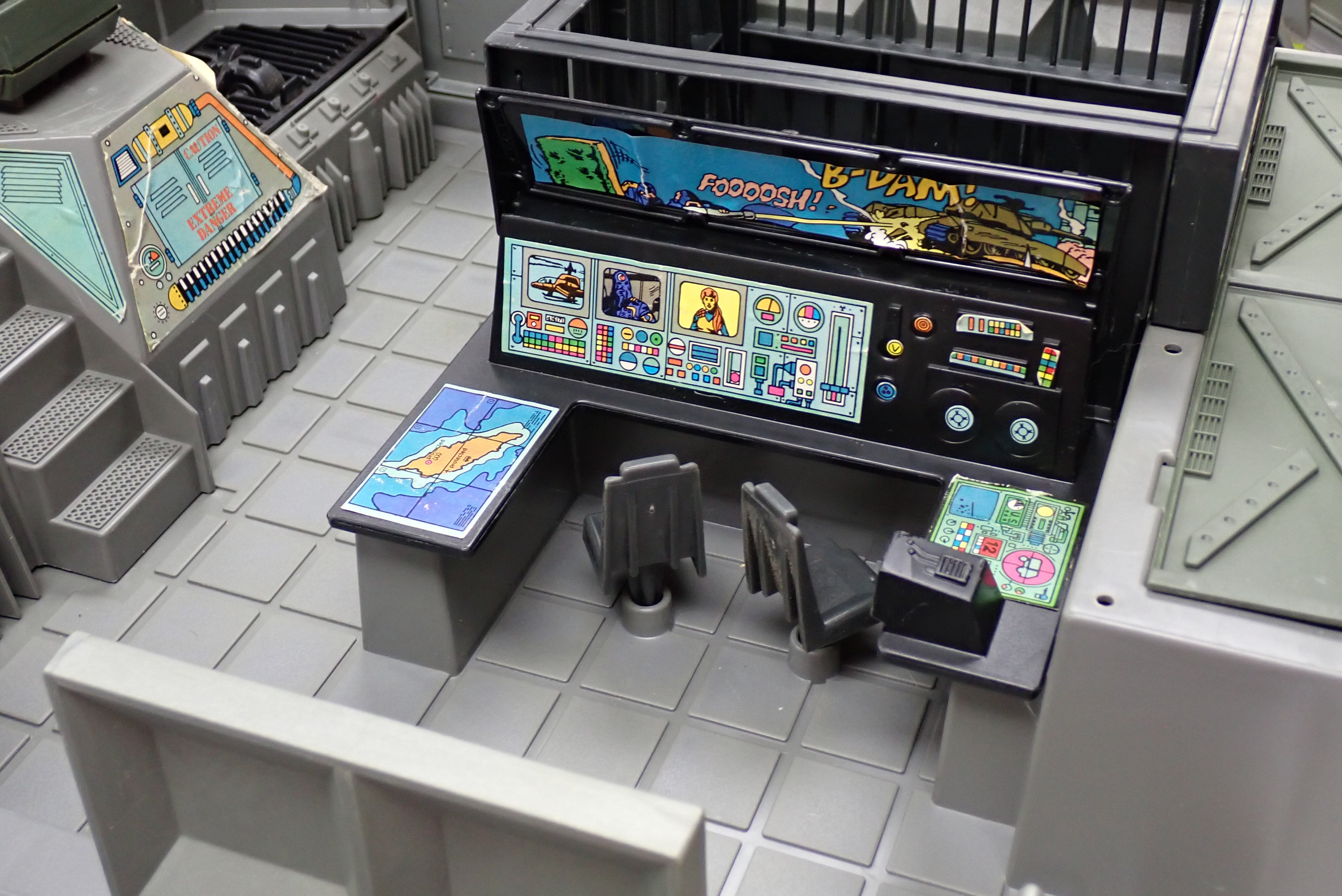 G.I. Joe Headquarters Command Center (1983)