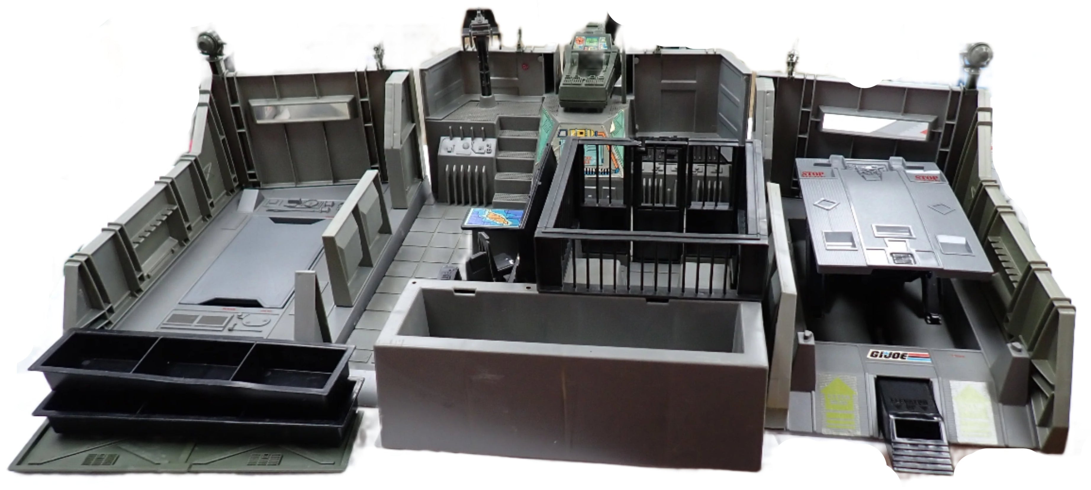 G.I. Joe Headquarters Command Center (1983)