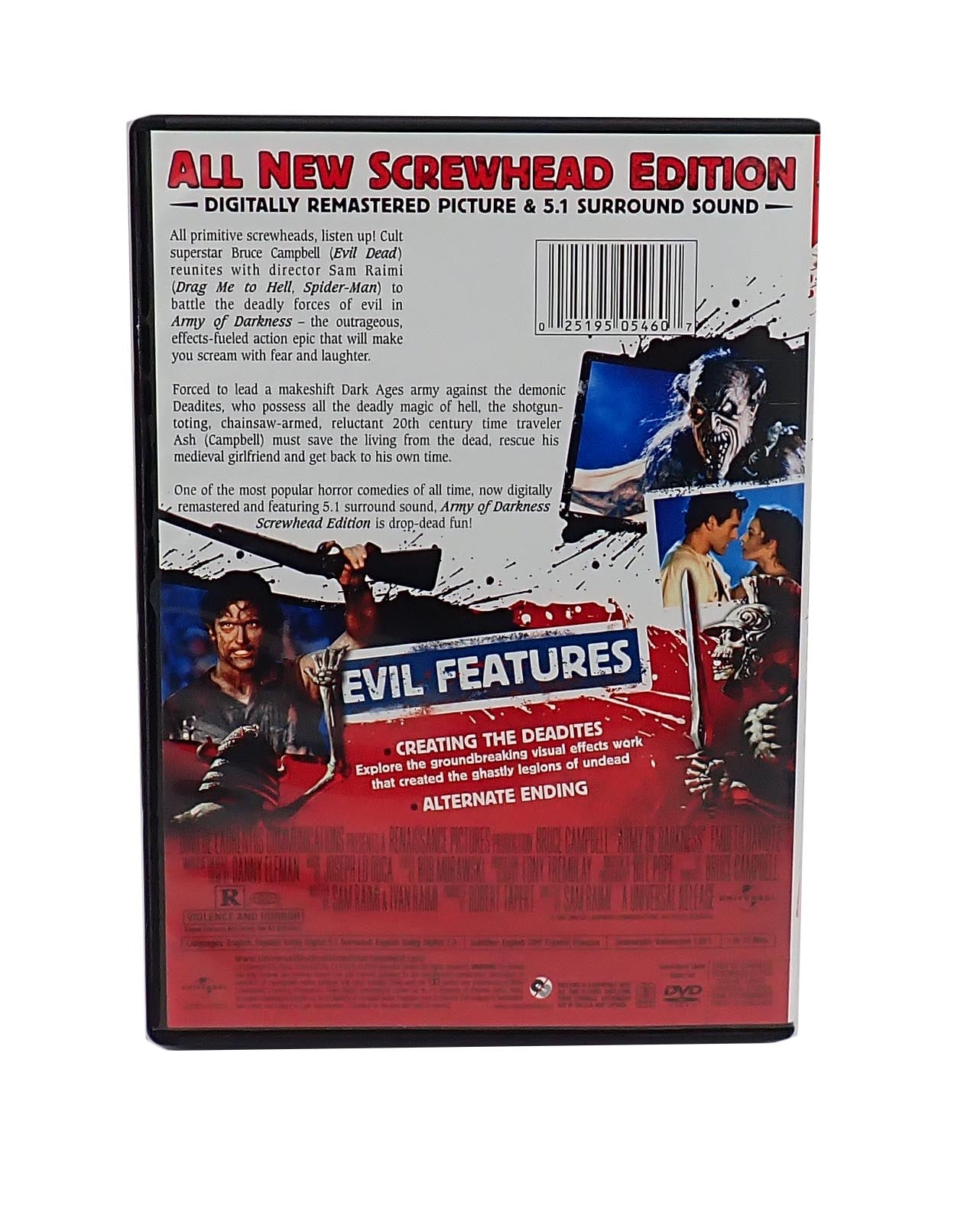 Army of Darkness: Screwhead Edition - DVD