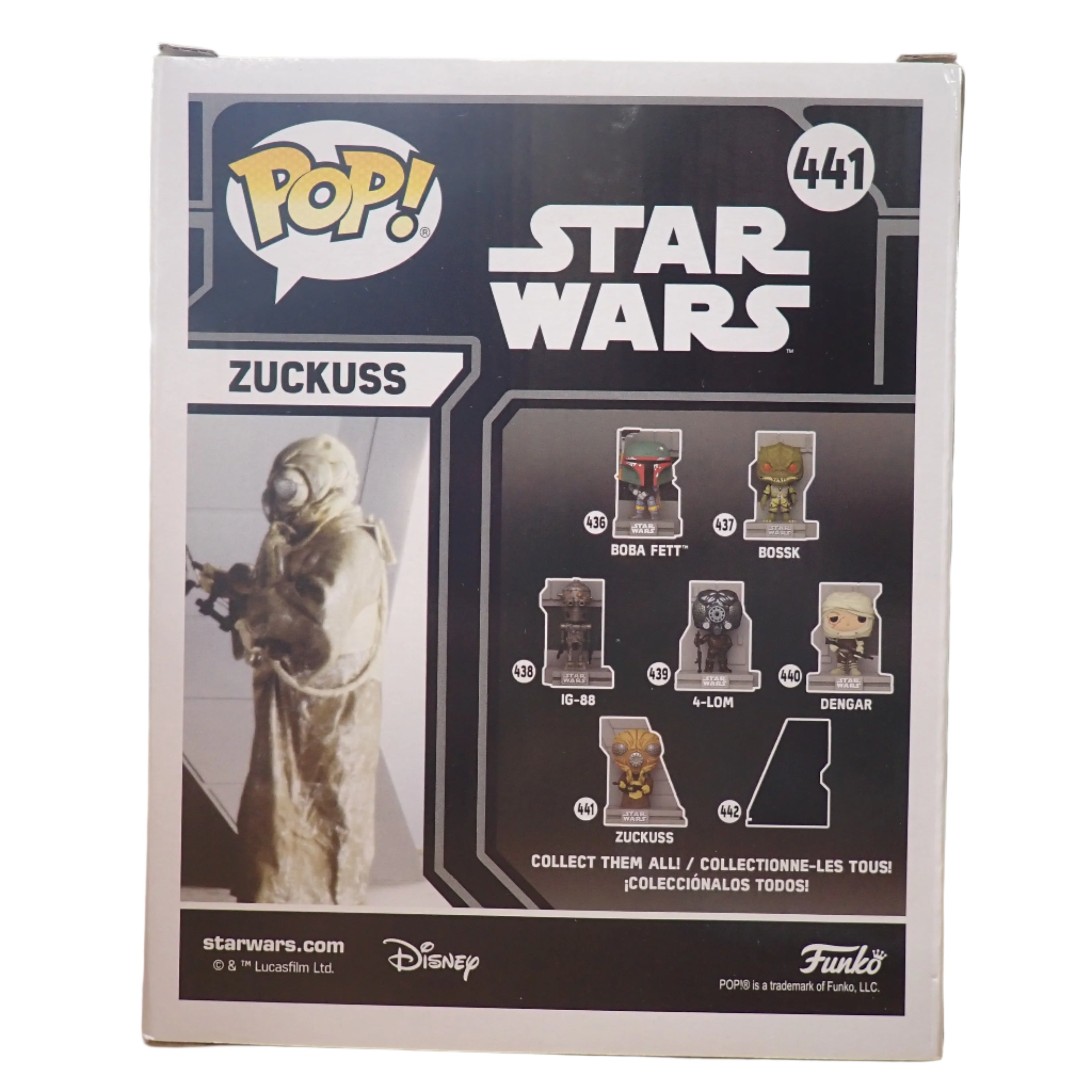 Bounty Hunters Collection: Zuckuss - POP! #441
