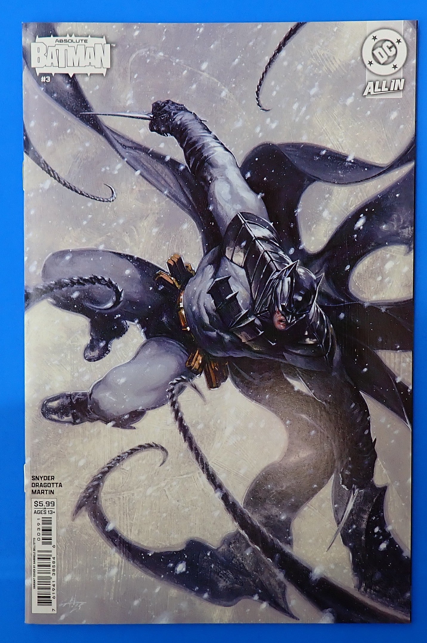 Absolute Batman #3 (2025) - NM+ (9.4+) - 3rd Print, Dell'otto Variant