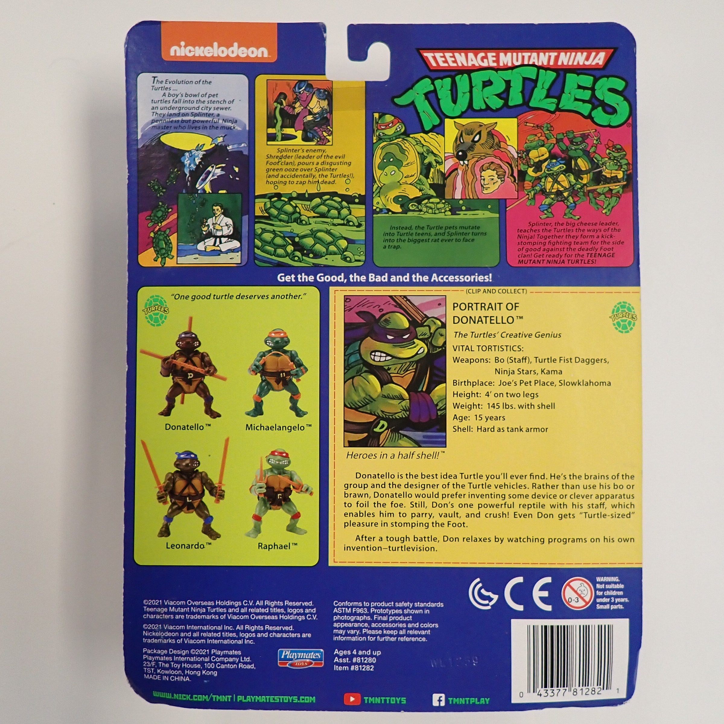 Donatello TMNT (2021) - Playmates [Pre-Owned]