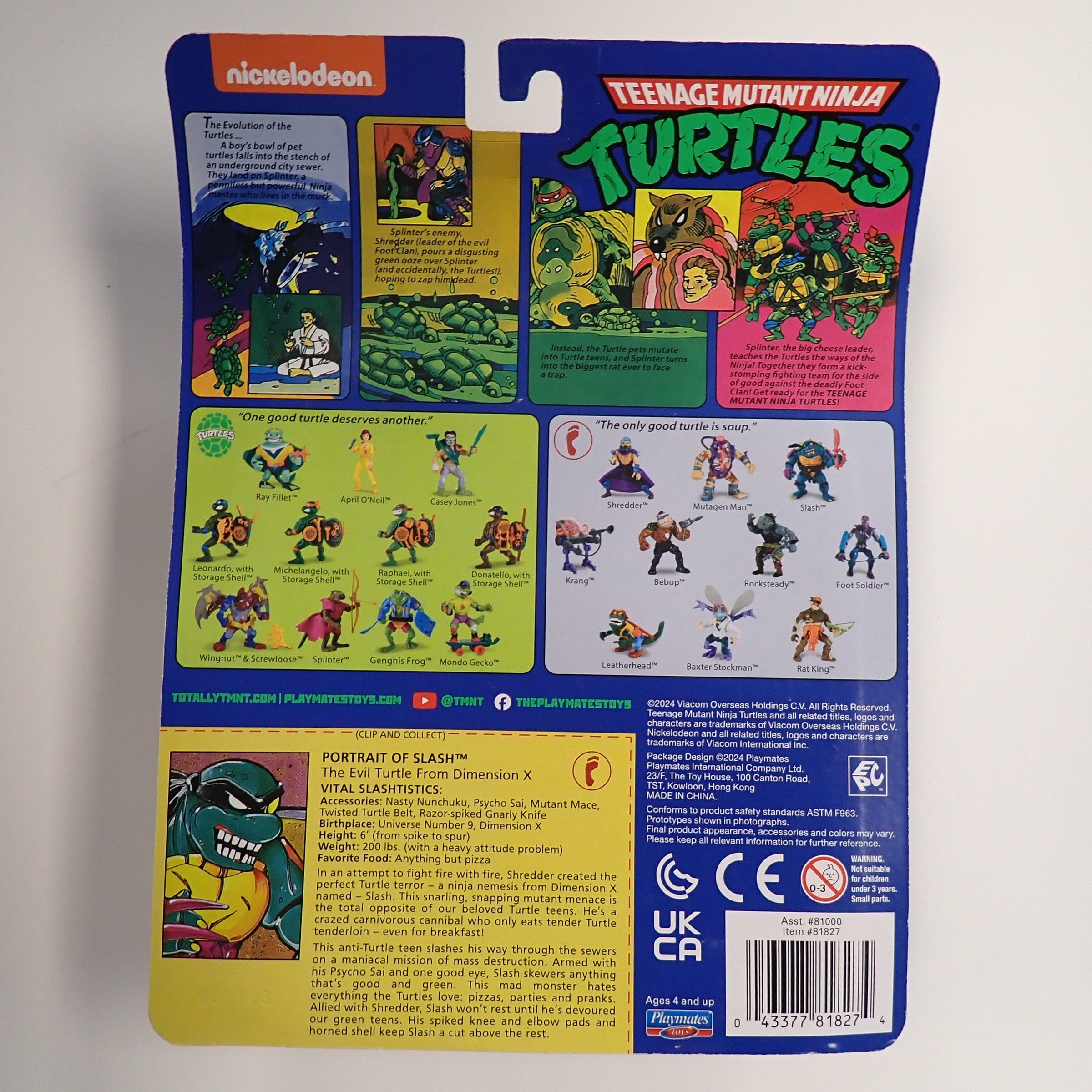 Slash TMNT (2024) - Playmates [Pre-Owned]