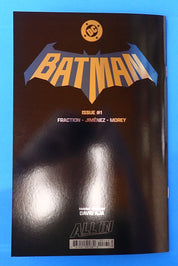 Batman #1 (2025) - NM+ (9.4+) - Aja Foil Variant