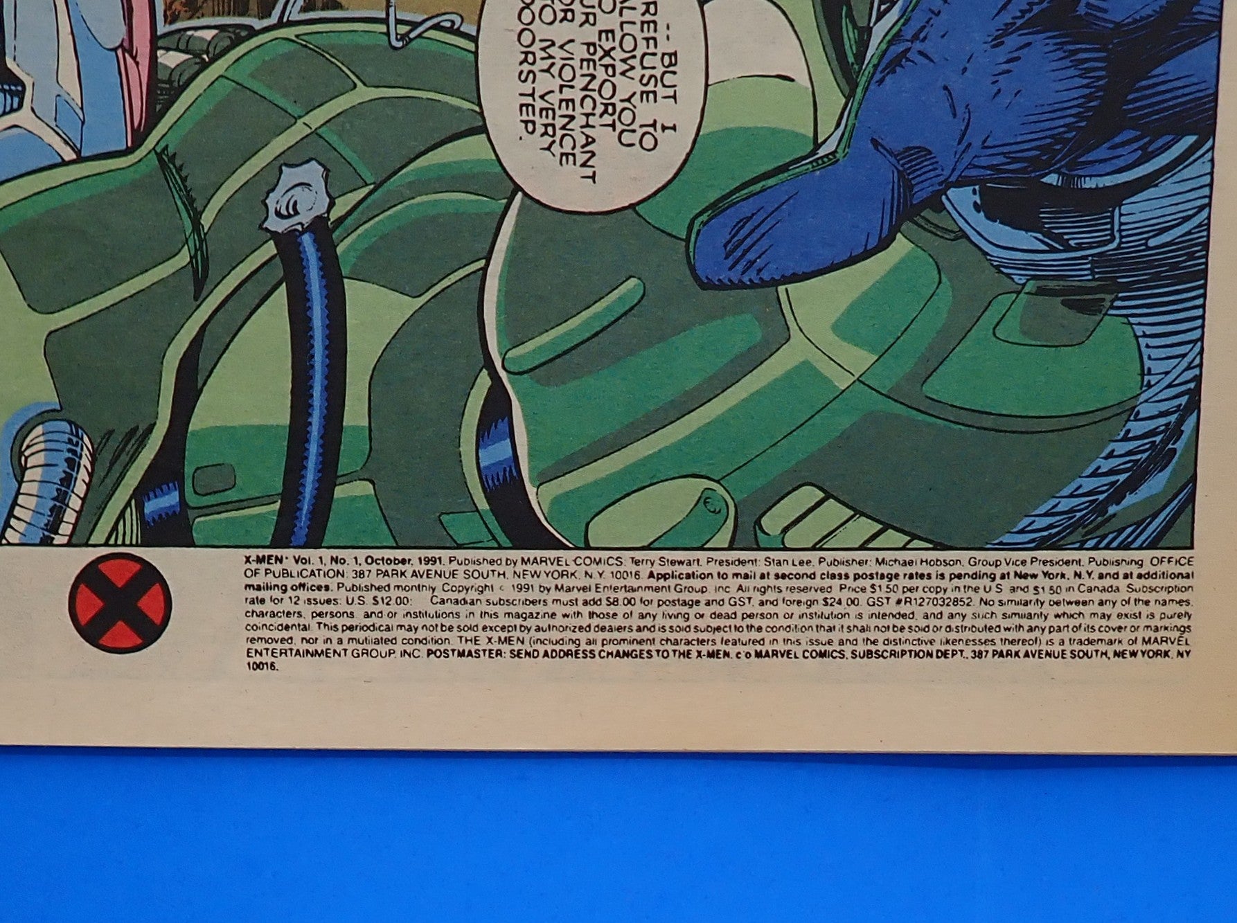 X-Men #1 (1991) - VG- (3.5) - Newsstand Variant