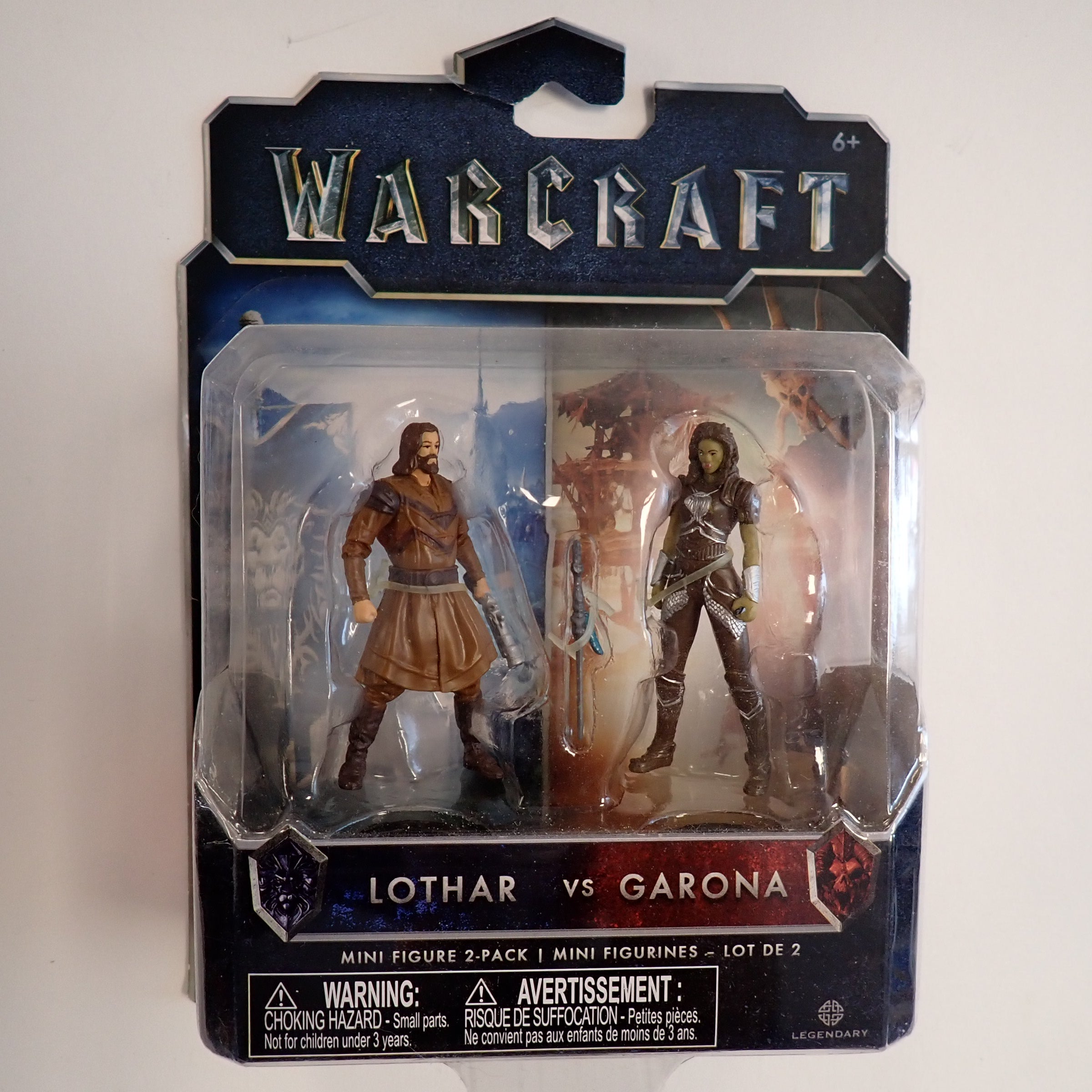 Lothar vs. Garona Warcraft - Jakks [Pre-Owned]