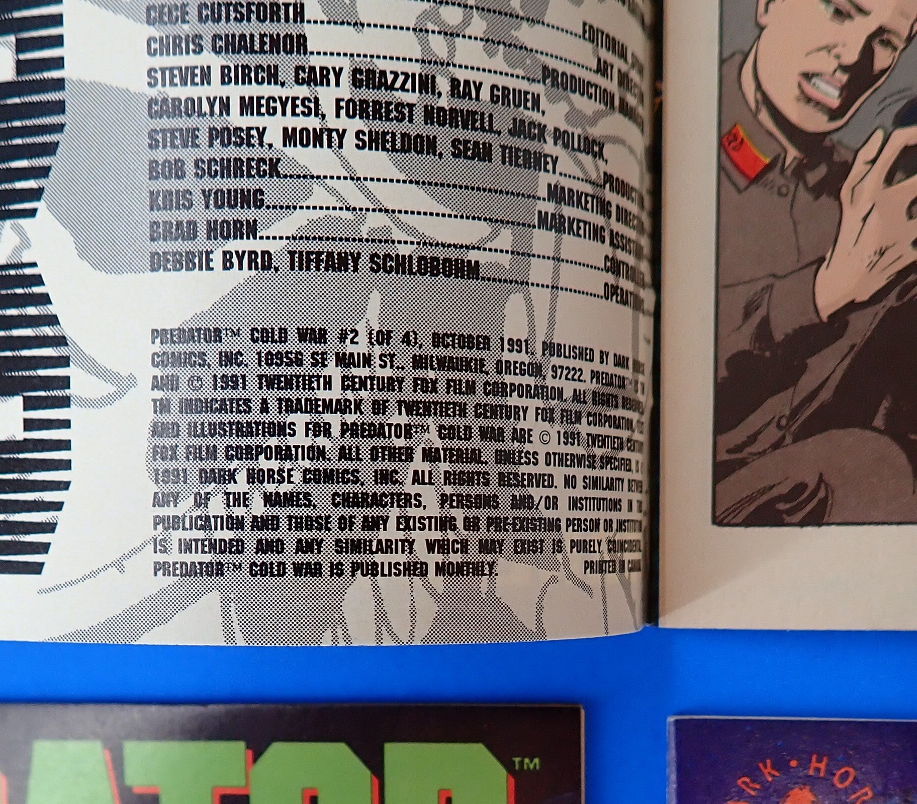 Predator: Cold War  #1-4 (1991) - VF+ (8.5) - Complete Set