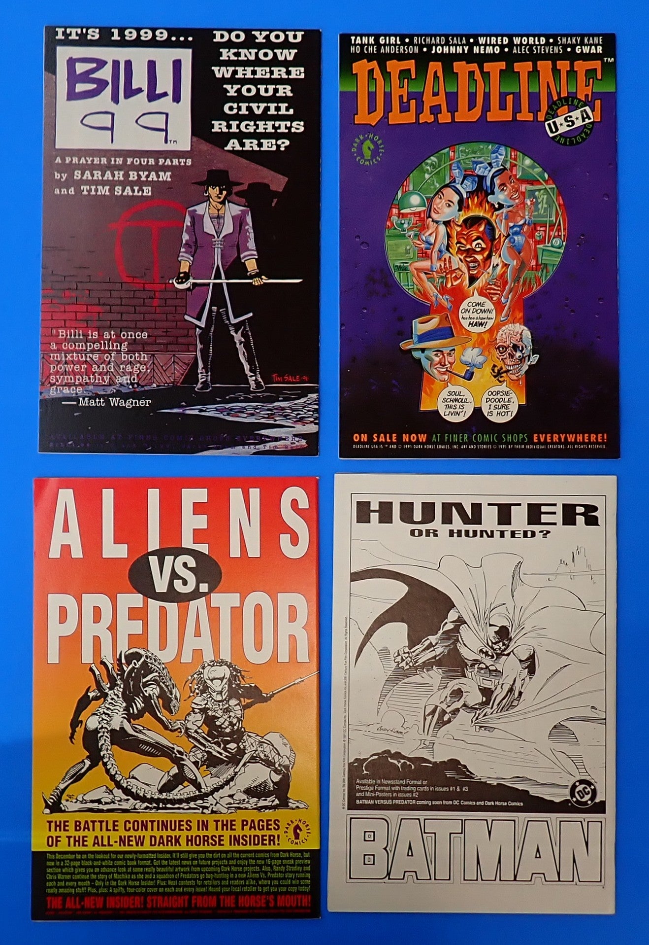 Predator: Cold War  #1-4 (1991) - VF+ (8.5) - Complete Set
