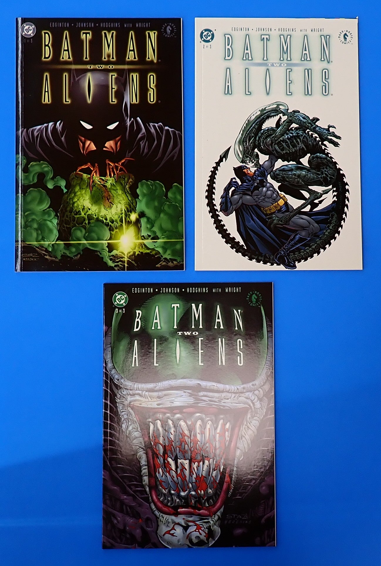 Batman Aliens: Two  #1-3 (2003) - VF+ (8.5) - Complete Set