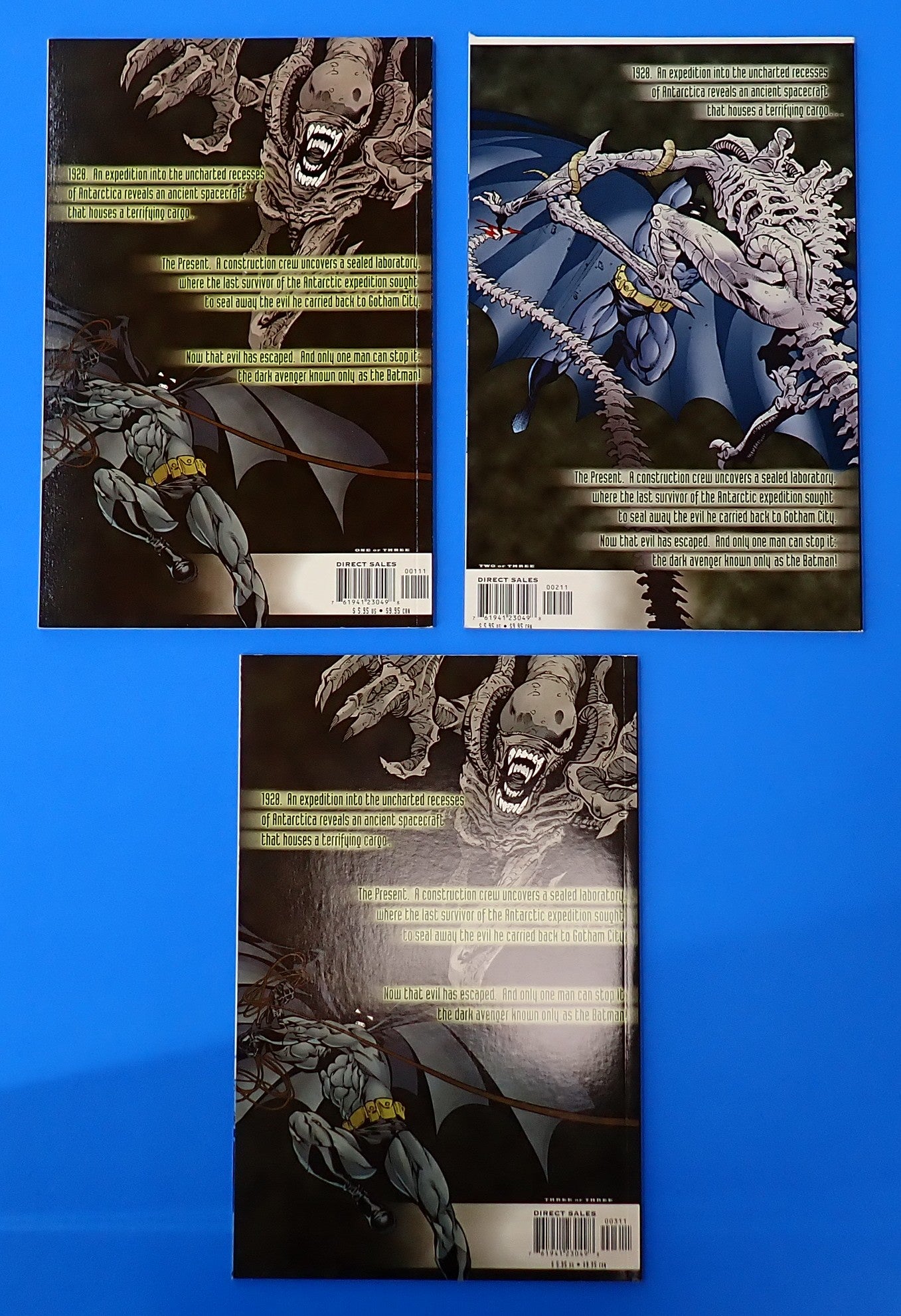 Batman Aliens: Two  #1-3 (2003) - VF+ (8.5) - Complete Set