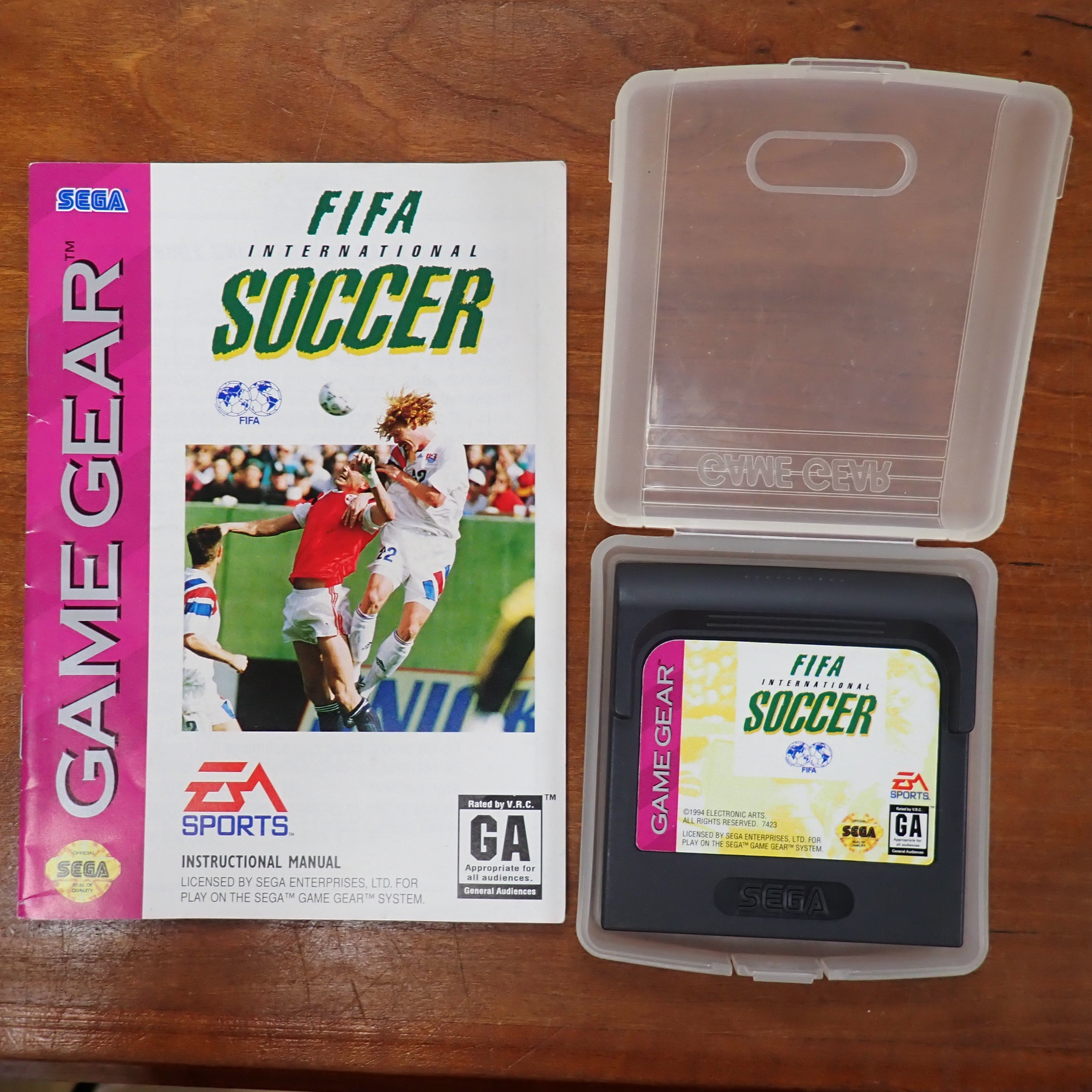 Fifa International Soccer w/ Manual - Game Gear