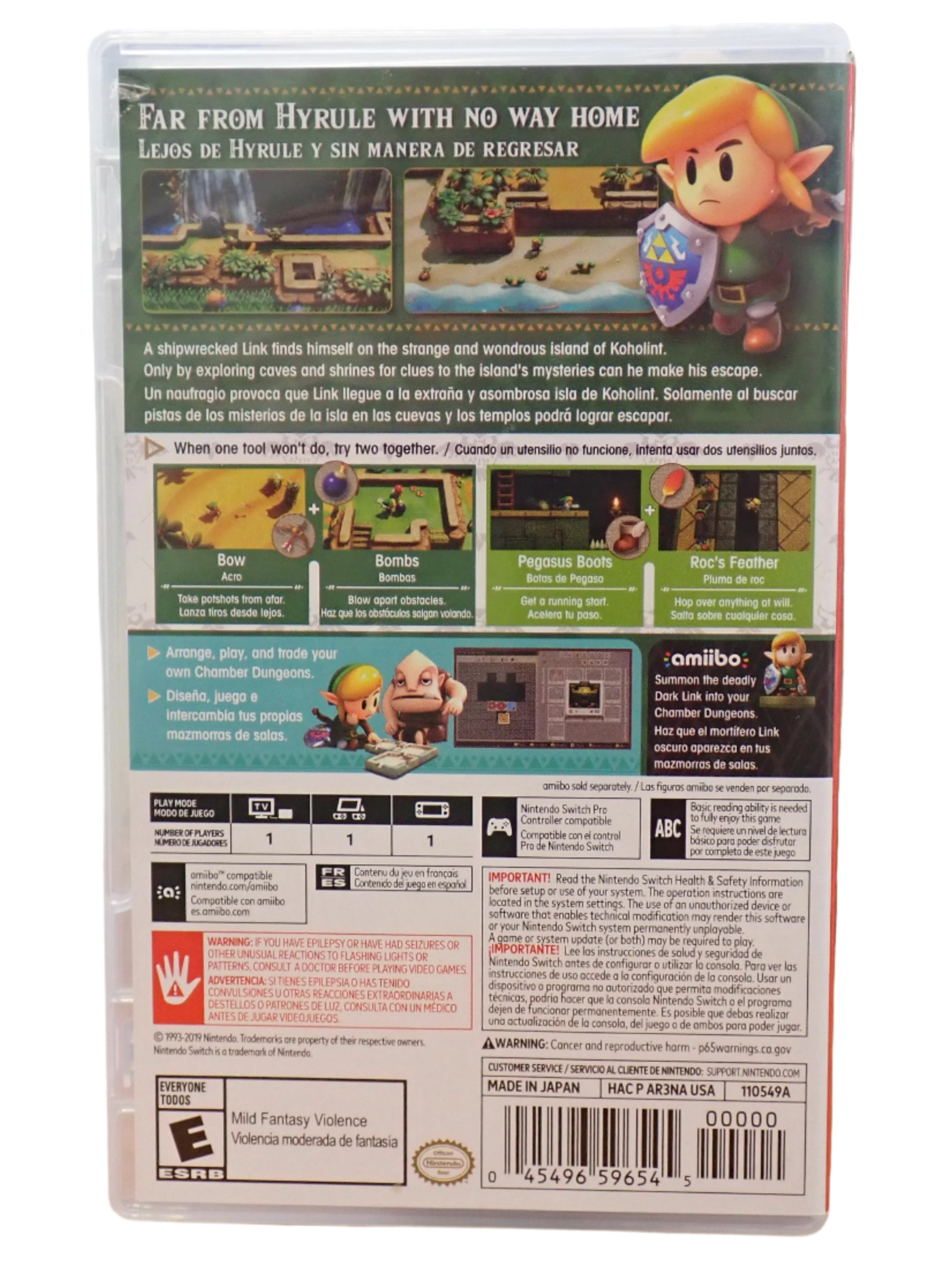 Legend of Zelda Link's Awakening - Switch
