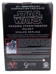 Shadow Stormtrooper Helmet - Star Wars 30th Anniversary Convention Exlusive
