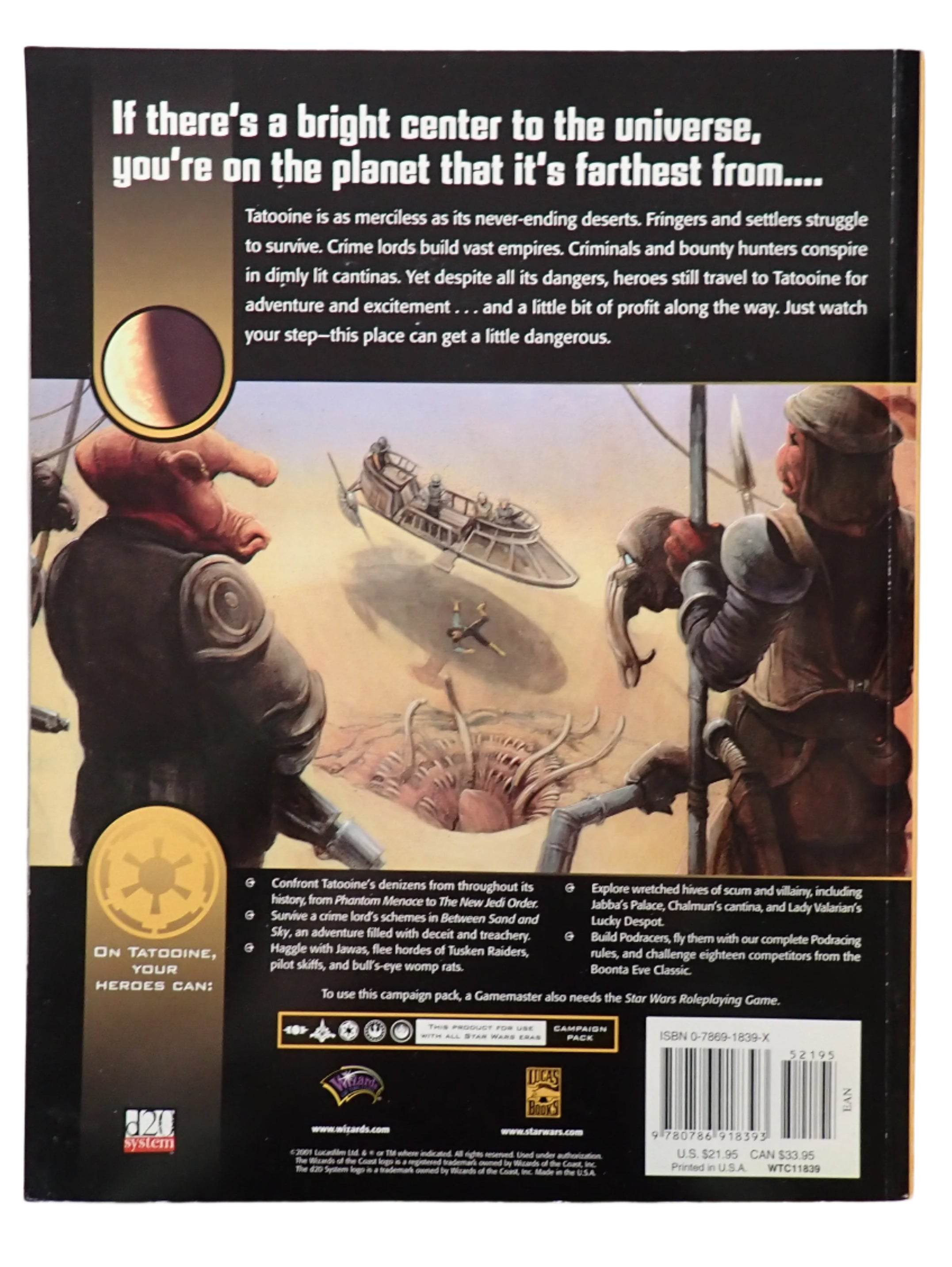 Star Wars: Secrets of Tatooine [USED]