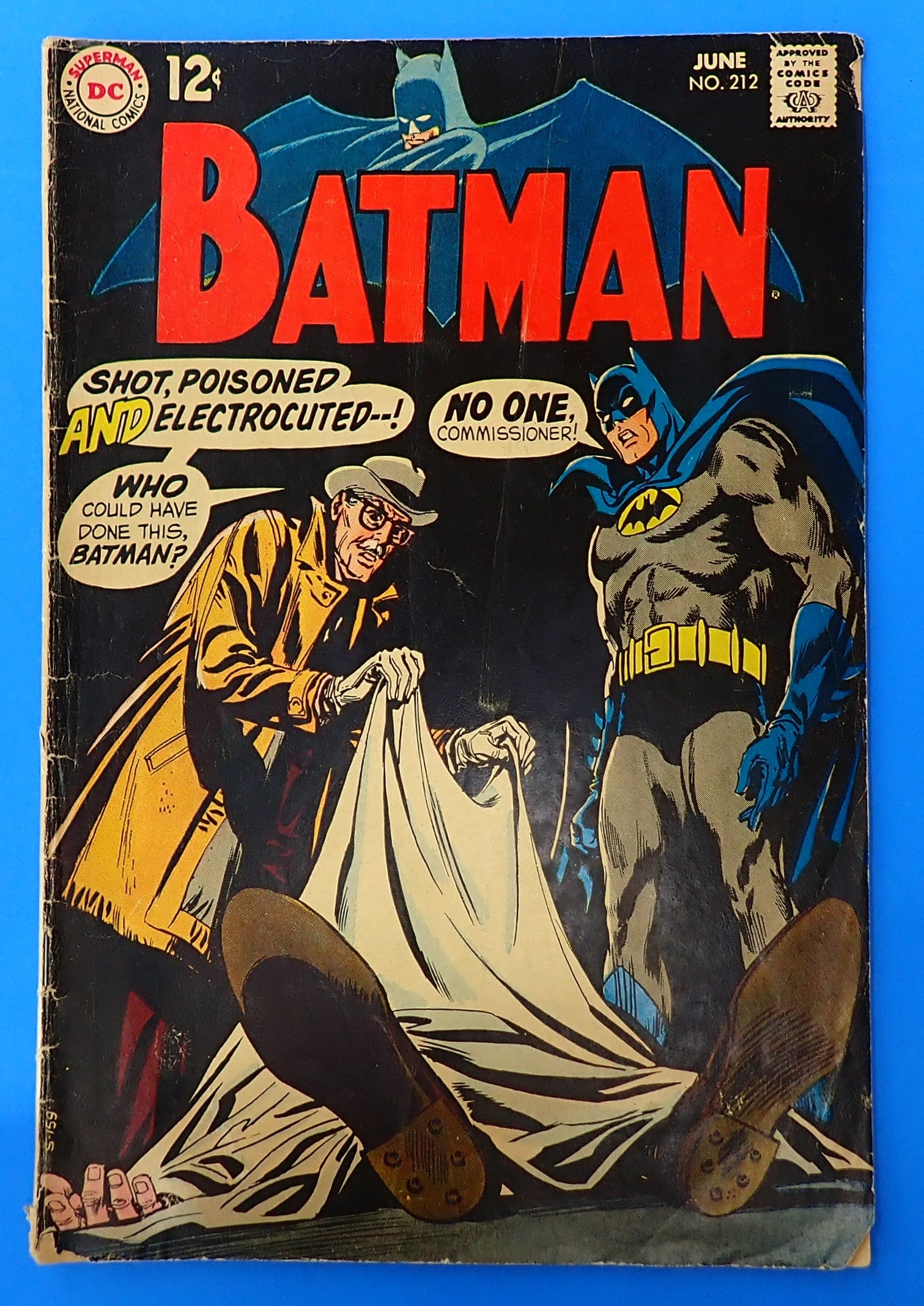 Batman #212 (1969) - GD/VG (3.0) - Silver Age Issue
