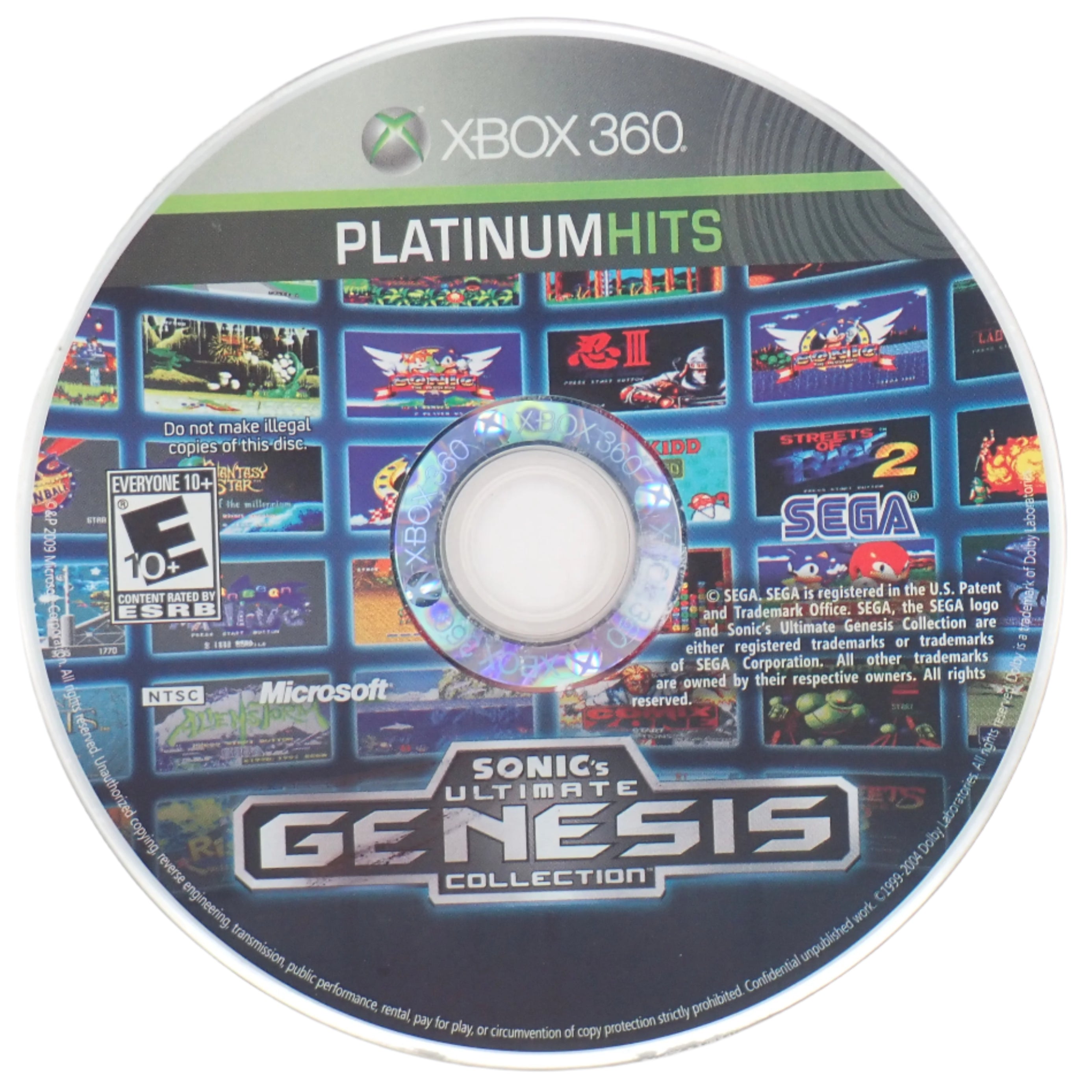 Sonic's Ultimate Genesis Collection - Xbox 360