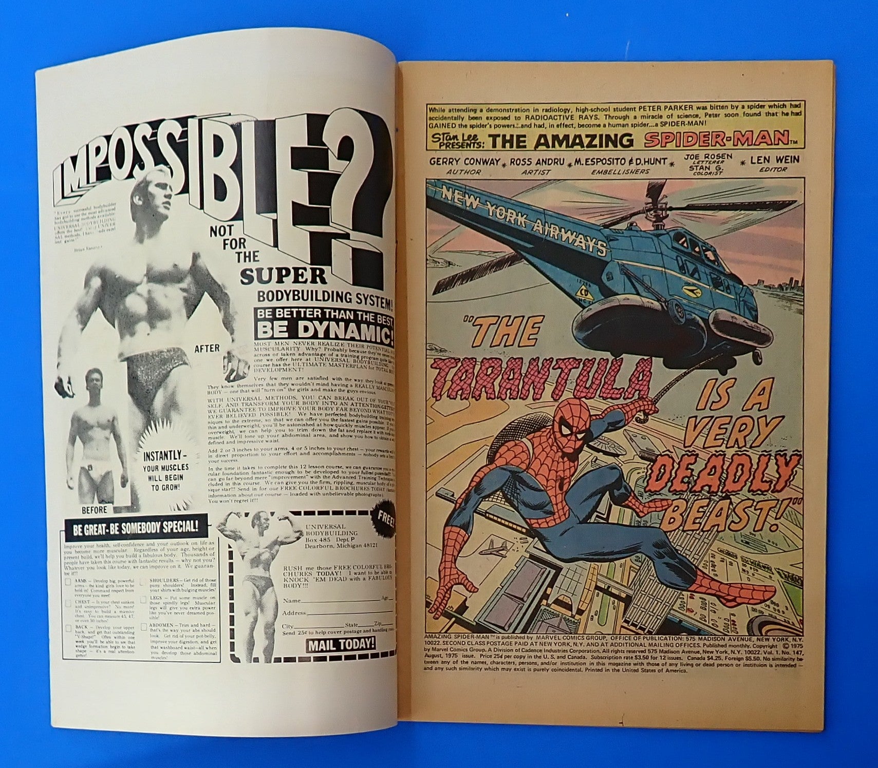 Amazing Spider-Man #147 (1975) - VG (4.0) - Bronze Age Issue