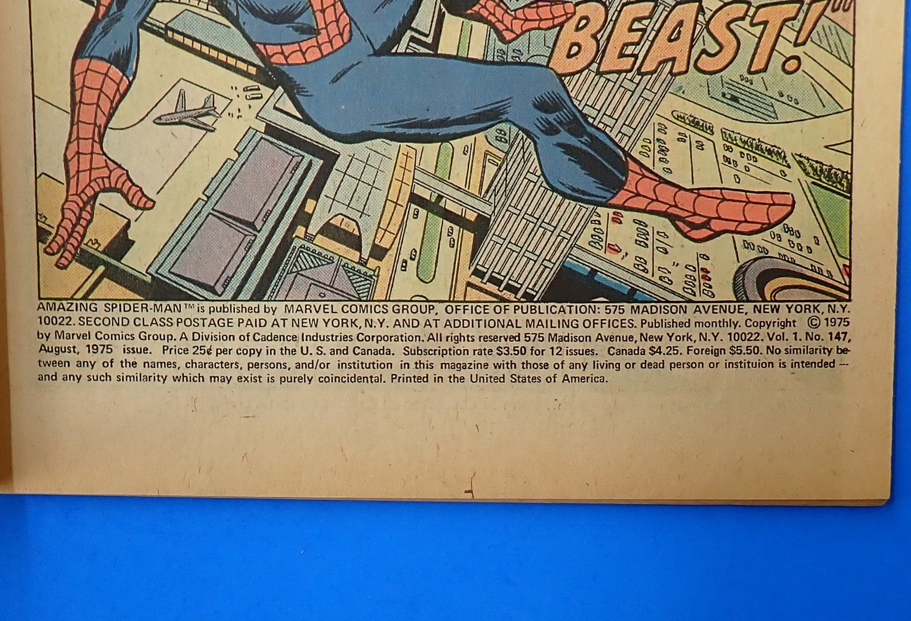 Amazing Spider-Man #147 (1975) - VG (4.0) - Bronze Age Issue