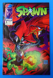 Spawn #1 (1992) - VF/VF+ (8.0-8.5) - Several 1st App.