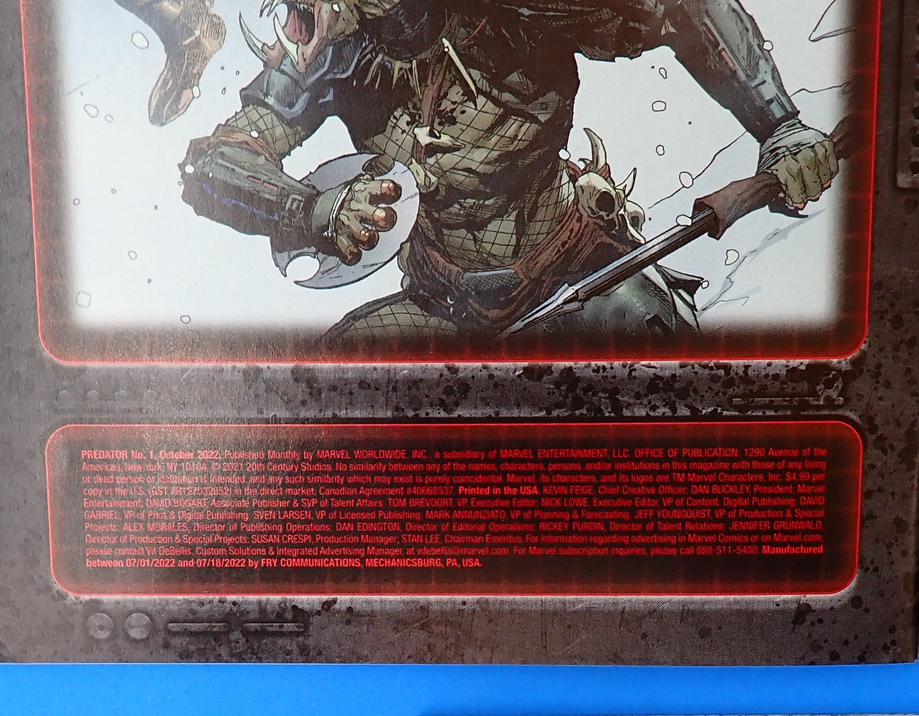 Predator #1-6 (2022) - NM+ (9.2+) - Complete Set