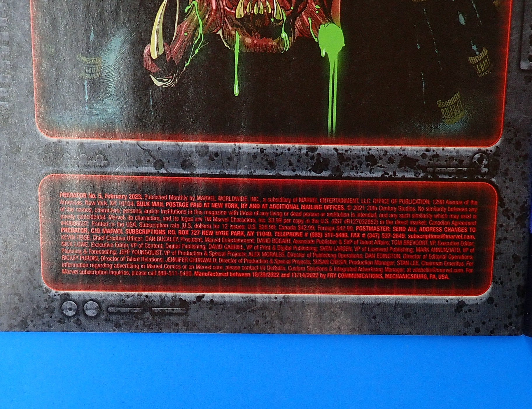 Predator #1-6 (2022) - NM+ (9.2+) - Complete Set