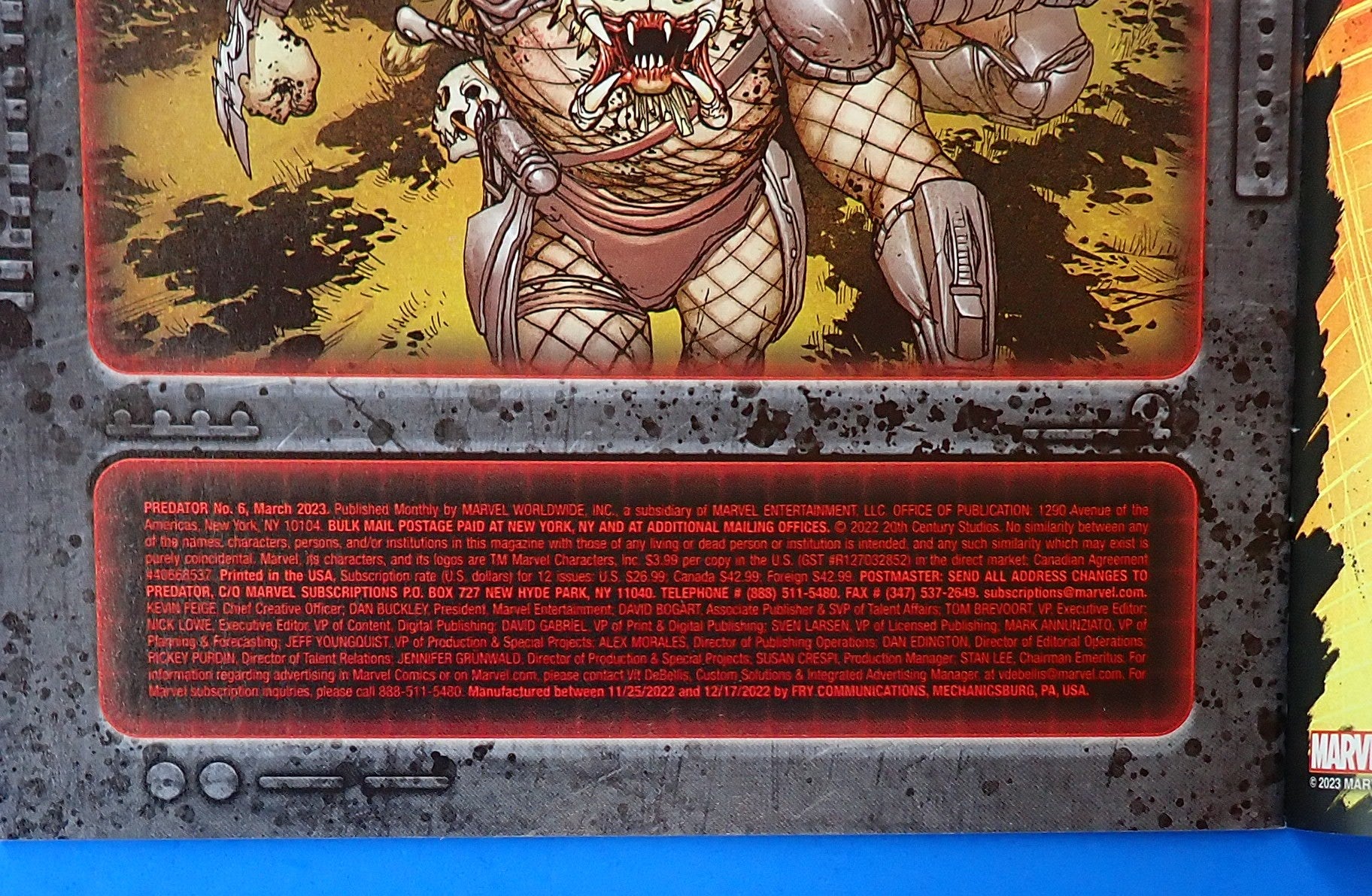 Predator #1-6 (2022) - NM+ (9.2+) - Complete Set