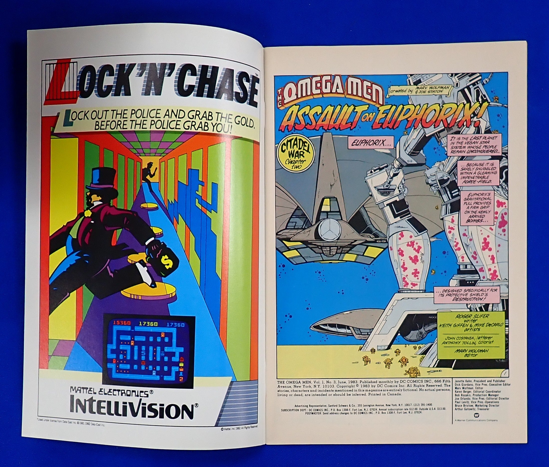 Omega Man #3 (1983) - VF+ (8.5) - 1st App. Lobo