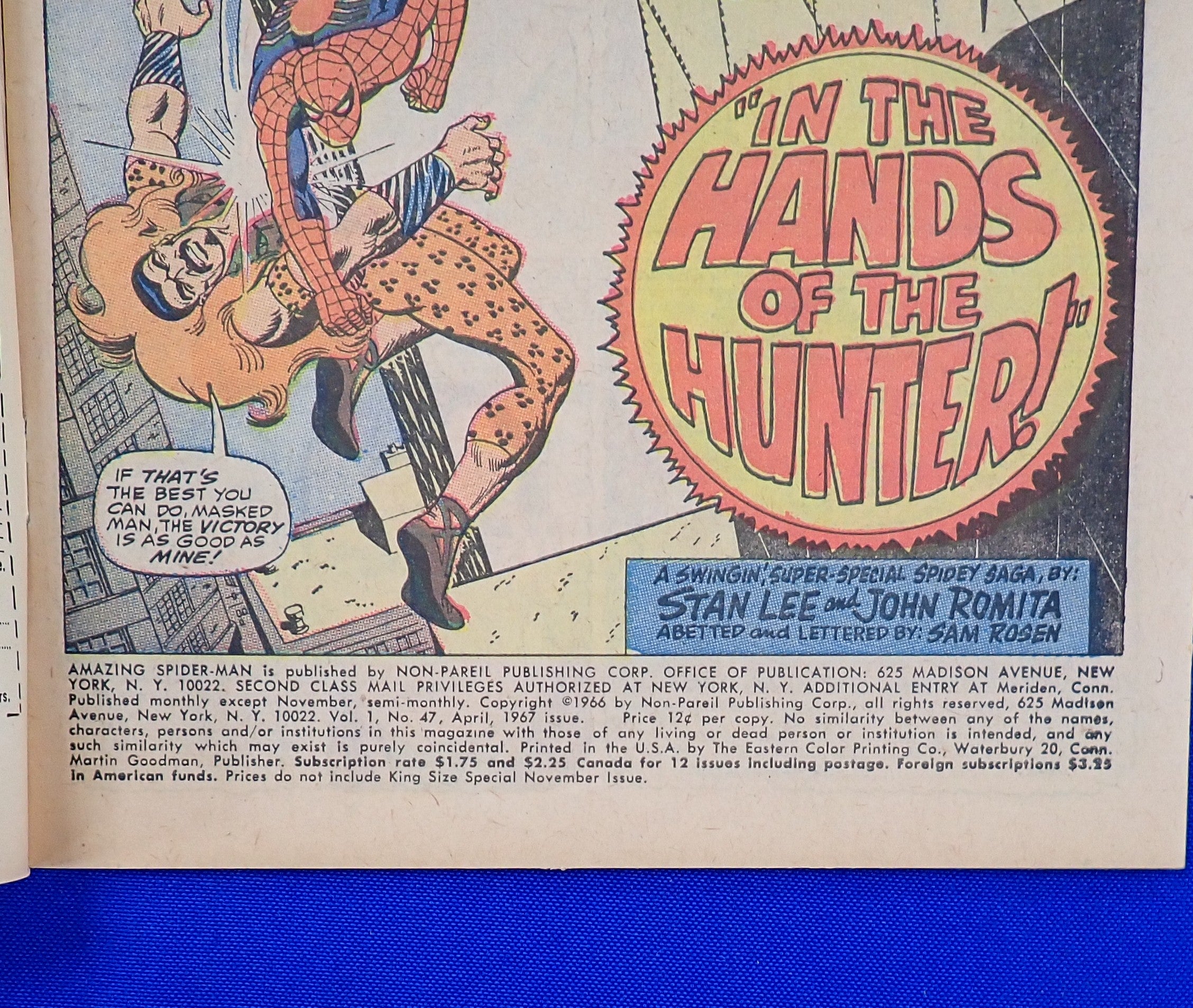 Amazing Spider-Man #47 (1967) - FN (6.0) - Iconic John Romita Sr. Cover