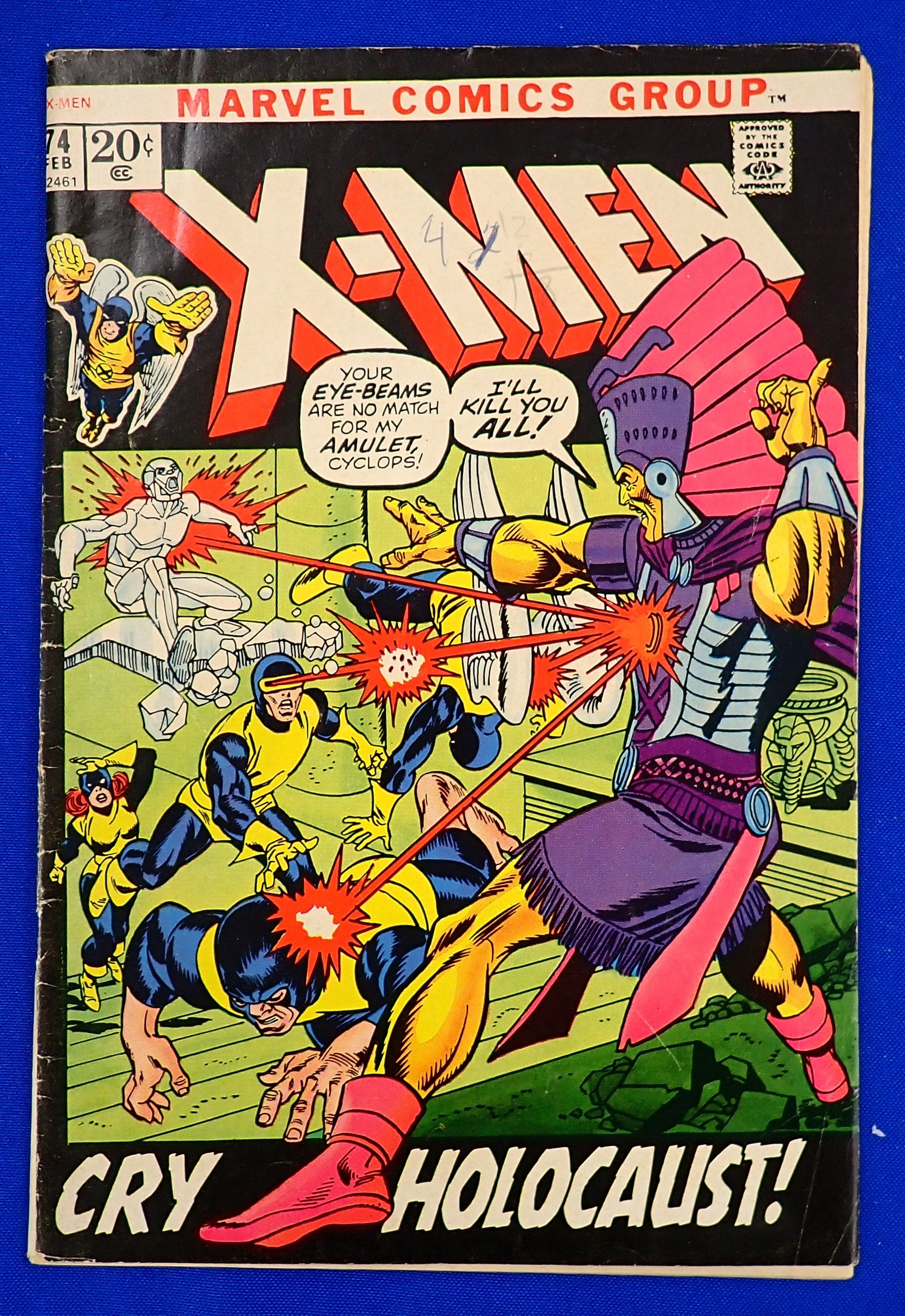 X-Men #74 (1971) - GD/GD+ (2.0-2.5) - Bronze Age Issue