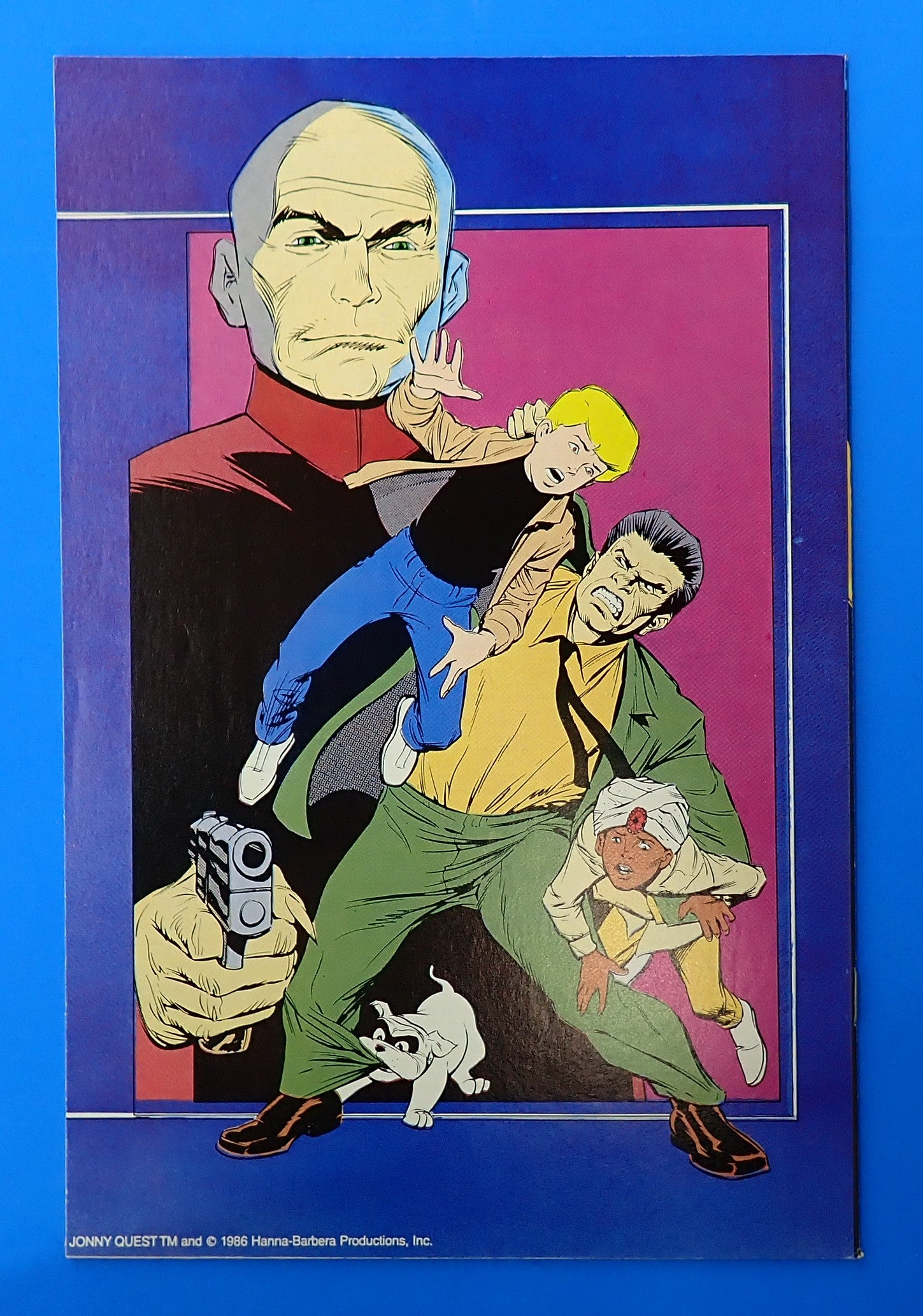 Jonny Quest #5 (1986) - NM- (9.2) - Cover art by Dave Stevens featuring Jezebel Jade