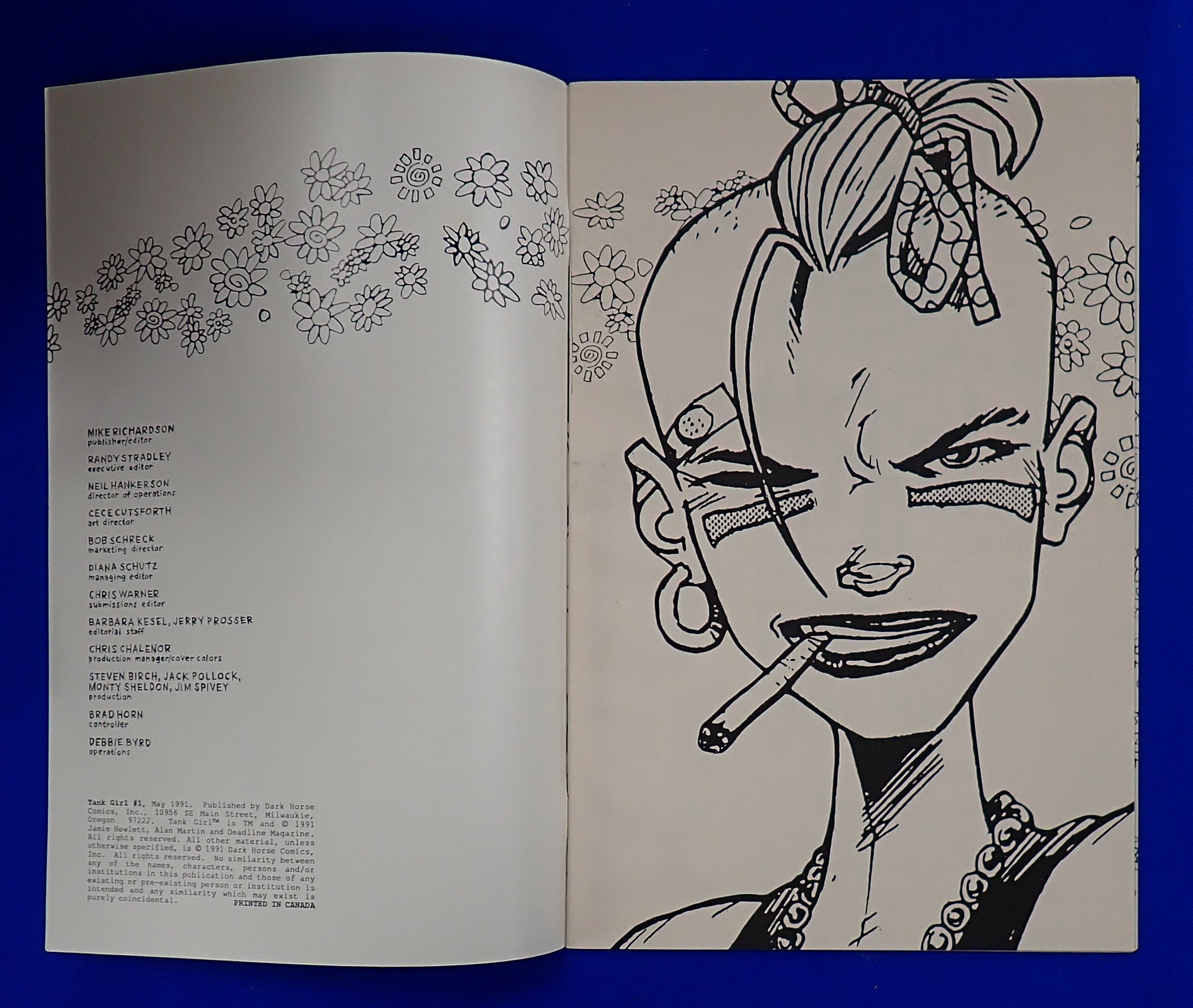 Tank Girl #1 (1991) - FN/VF (7.0) - Tank Girl US Debut