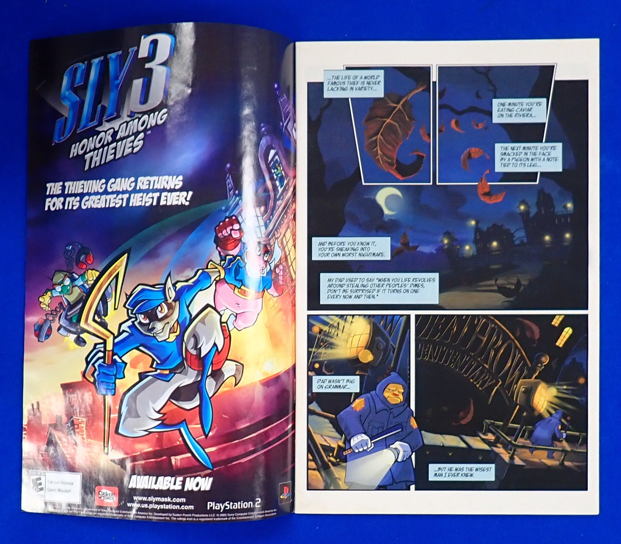 Sly Cooper #2 (2005) - VG/FN (5.0) - GamePro Magazine Promo Comic