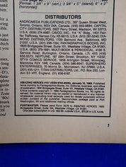 Amazing Heroes: Preview Special # 157 (1989) - VF (8.0) - 1st Preview of the Crow [Pre-Owned]