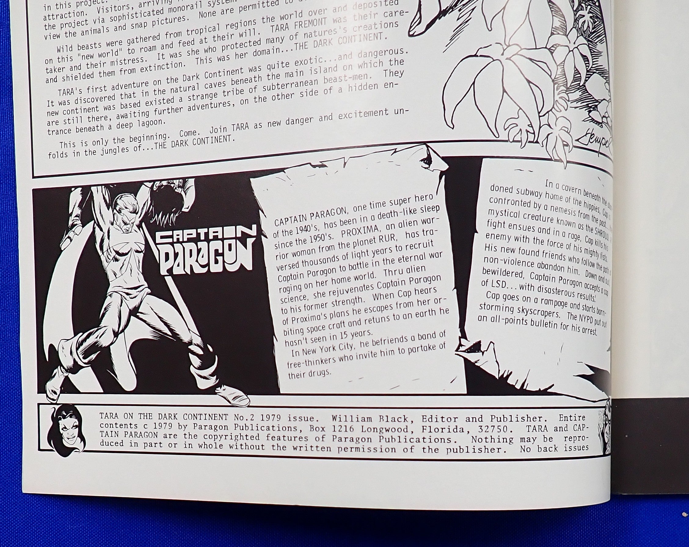 Tara on the Dark Continent #2 (1979) - VF+ (8.5) - Bronze Age Issue