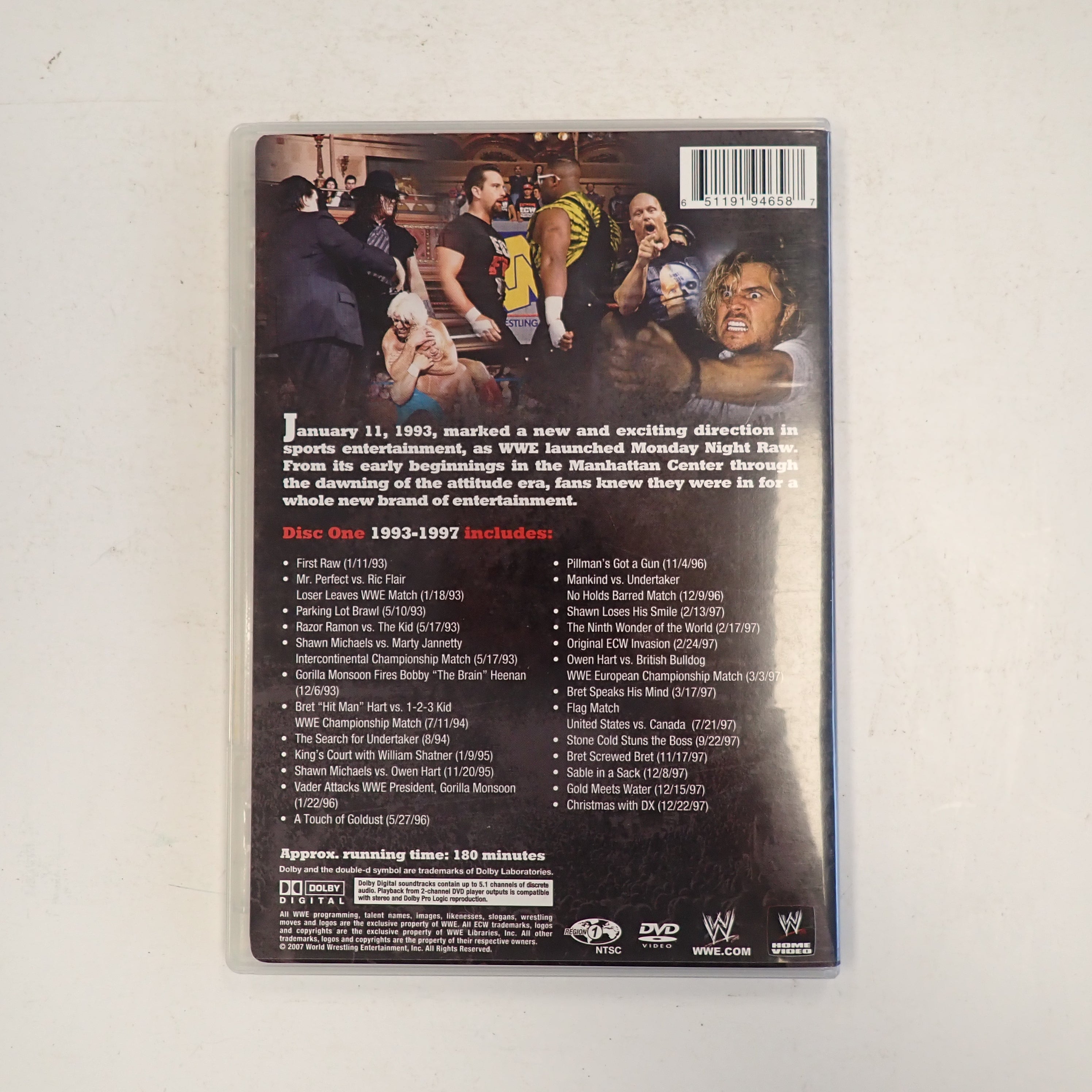 The Best of RAW: 15th Anniversary  - DVD