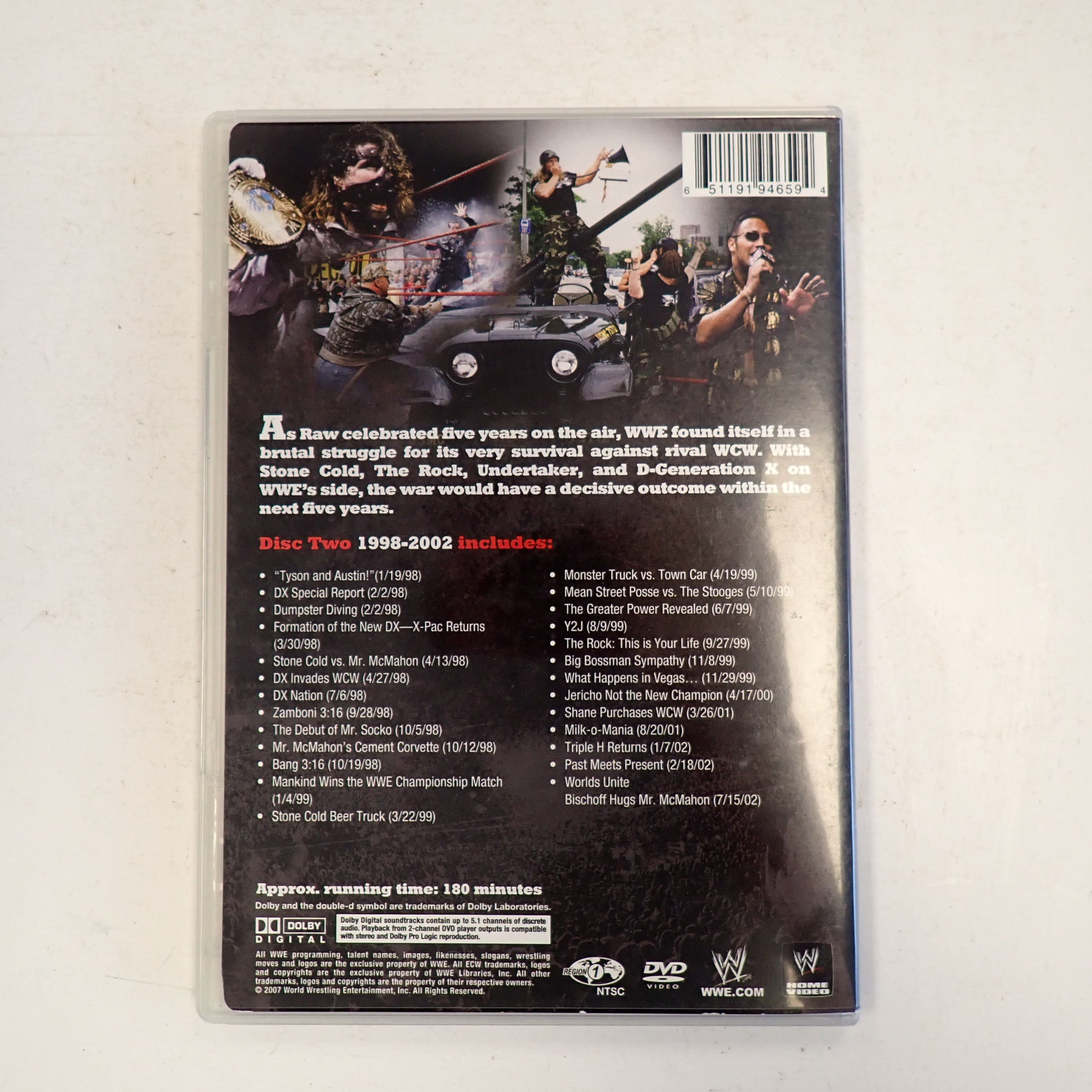 The Best of RAW: 15th Anniversary  - DVD