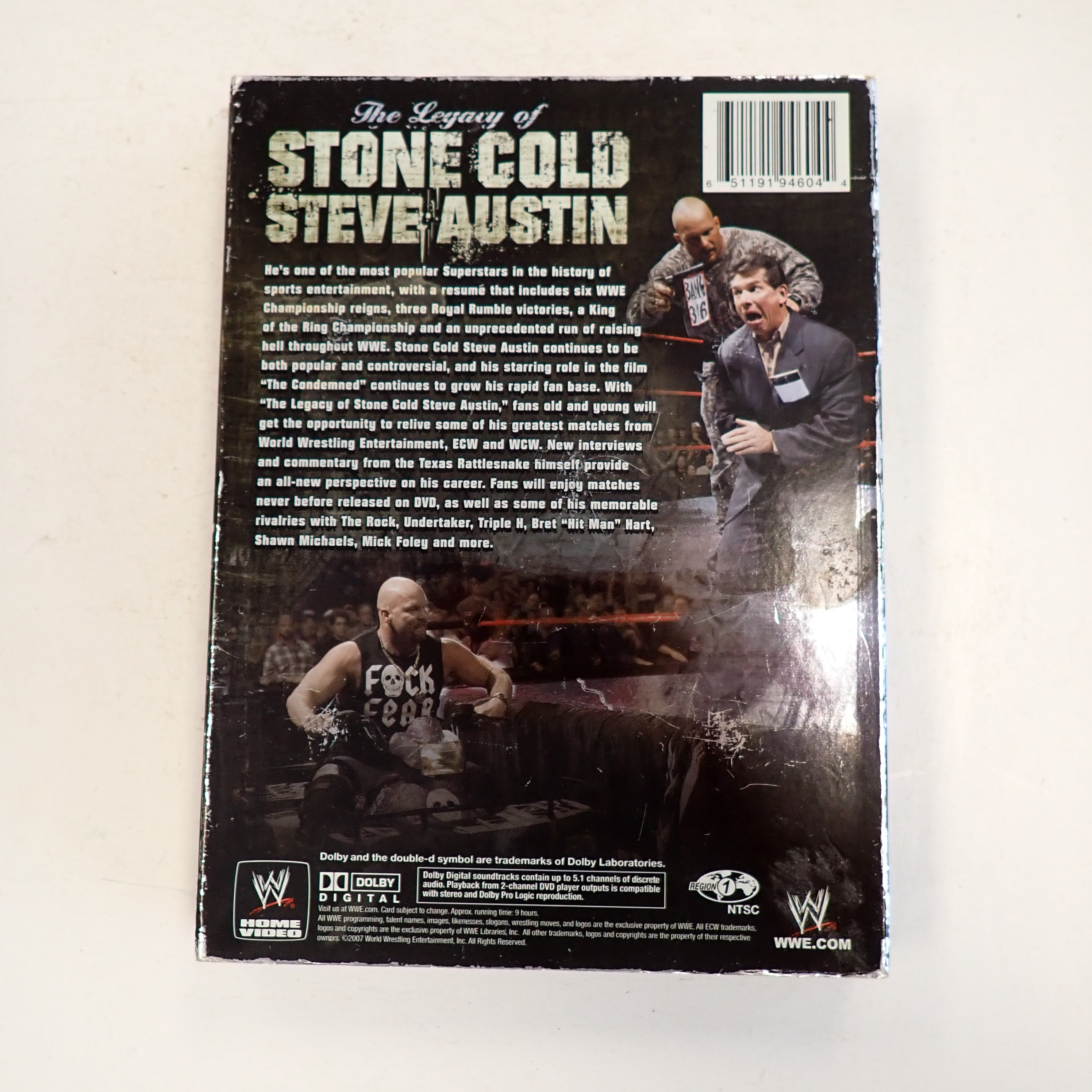 The Legacy of Stone Cold Steve Austin  - DVD