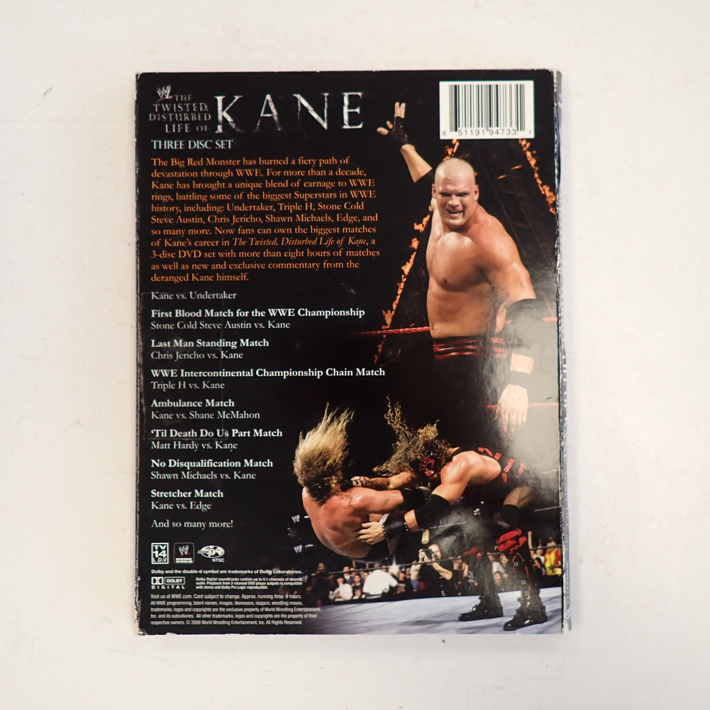 The Twisted Disturbed Life of Kane - DVD