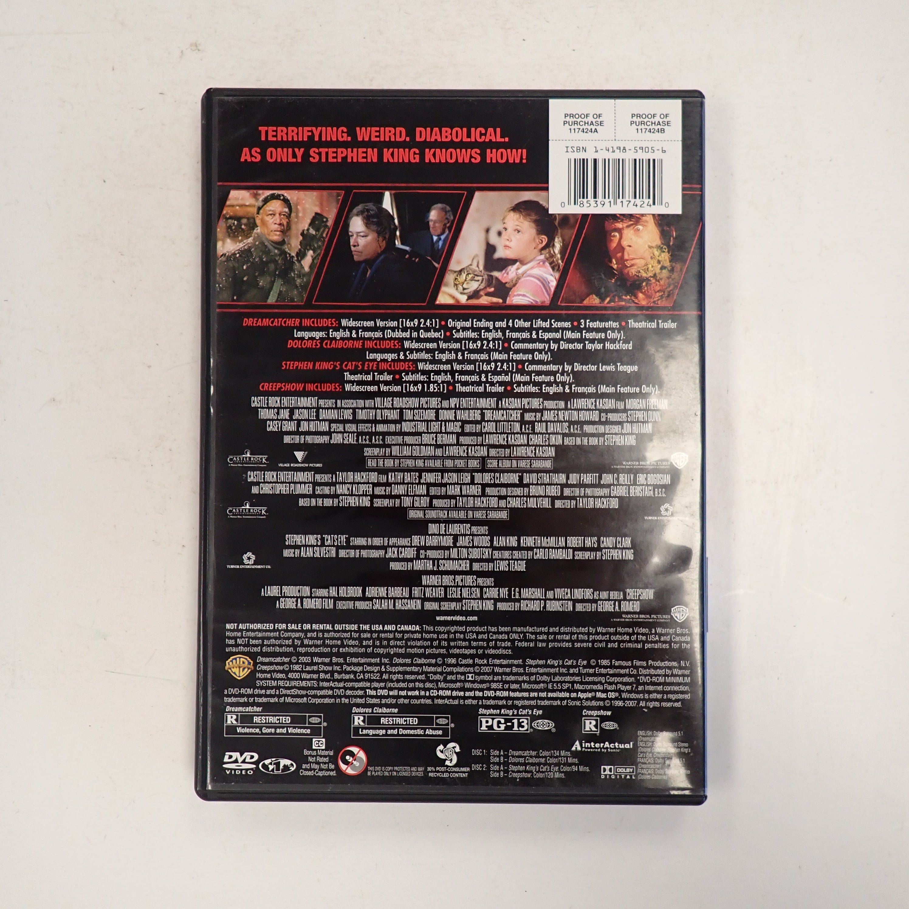 4 Film Favorites: King of Horror - DVD