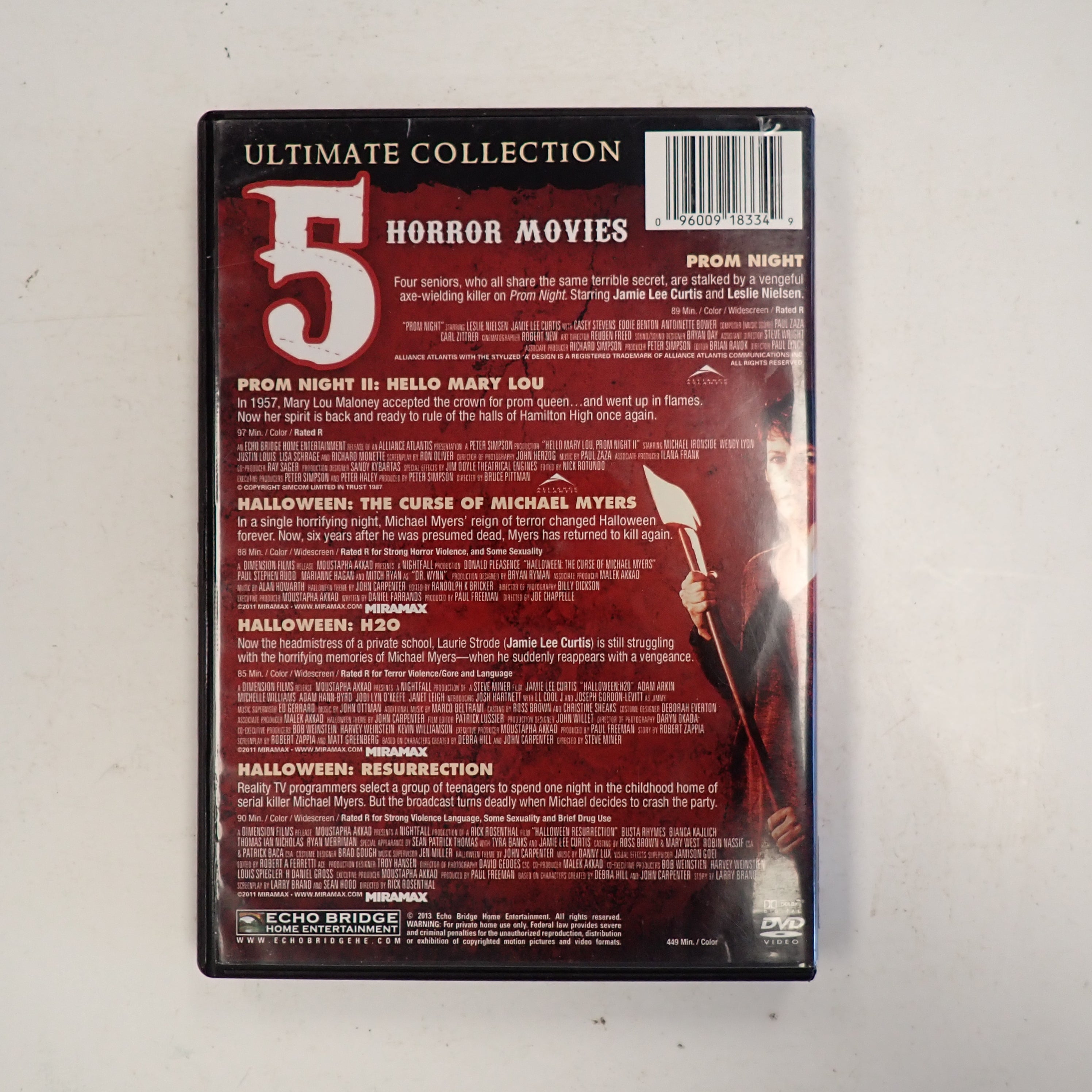 5 Horror Movies: Ultimate Collection - DVD