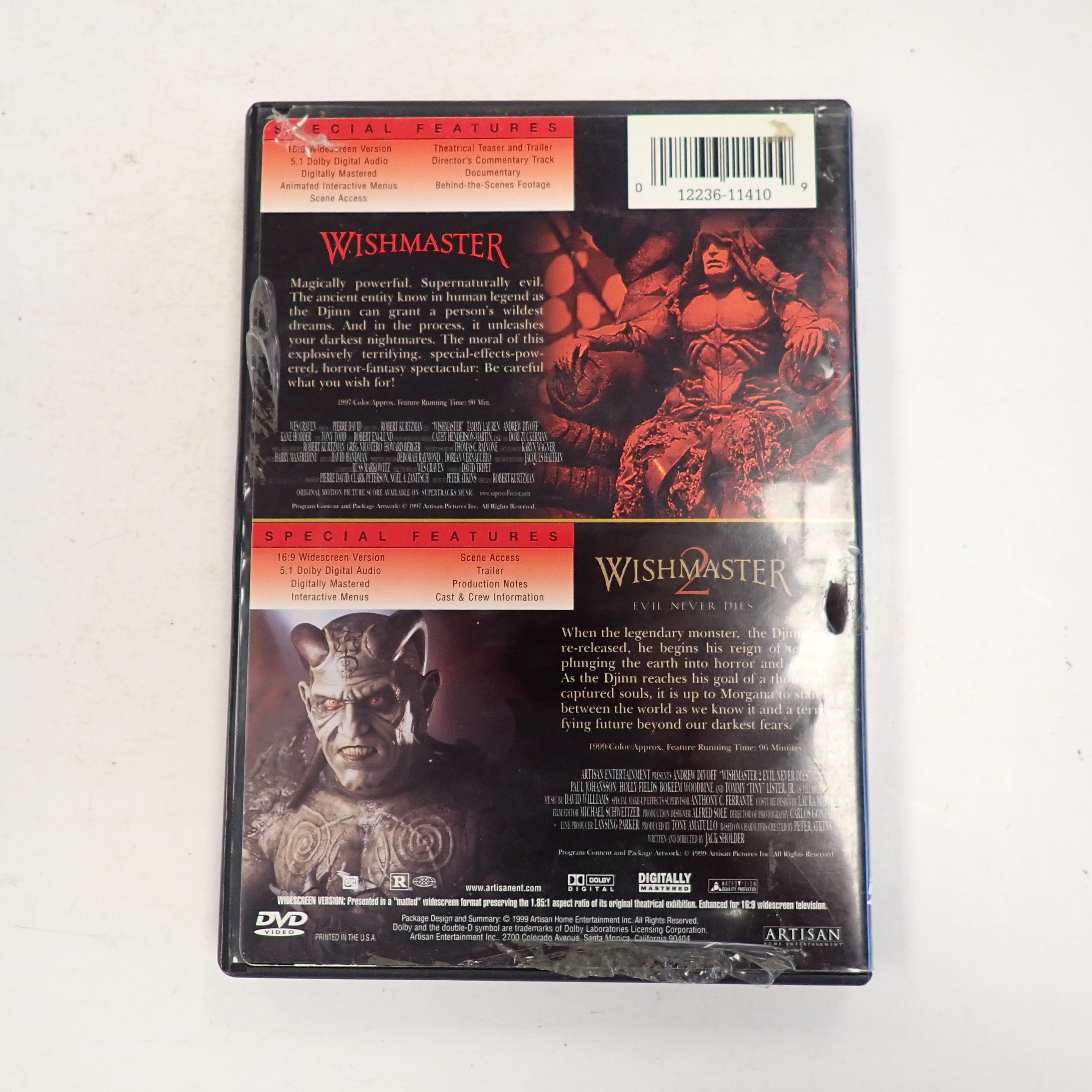 Artisan Home Entertainment: DVD Double Feature - DVD